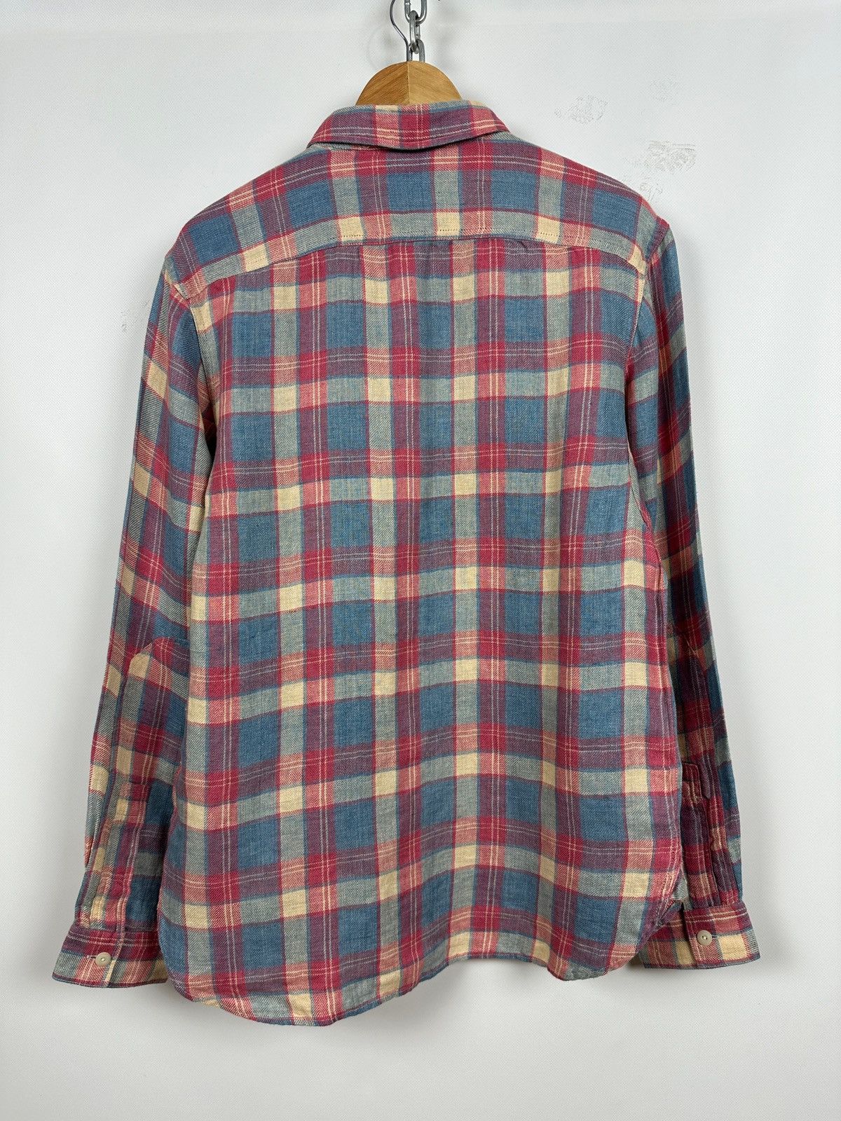 Polo Ralph Lauren RRL Ralph Lauren Double RL Flannel Long Sleeve Button Shirt Size US M / EU 48-50 / 2 - 2 Thumbnail