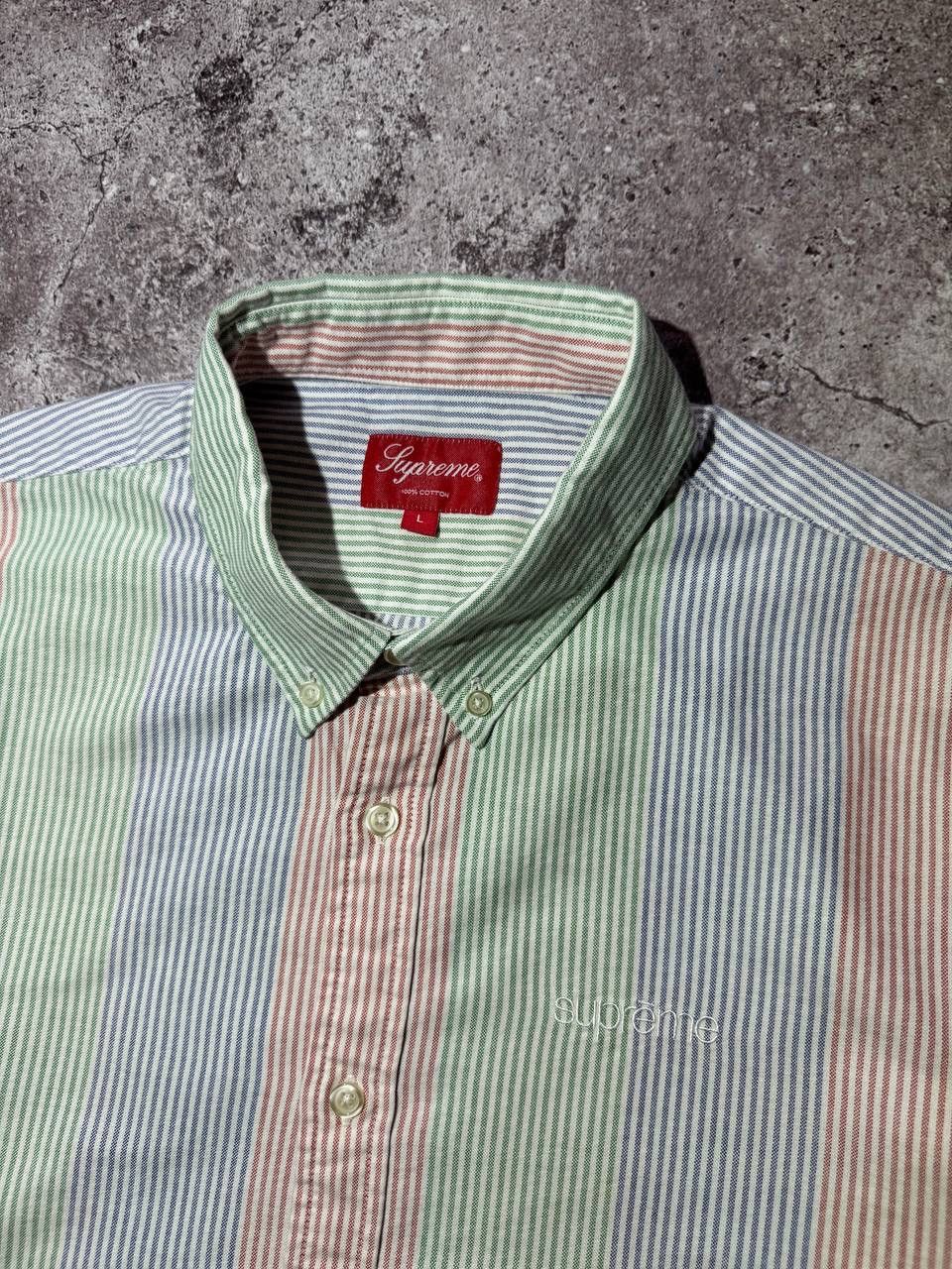 Supreme Supreme Multicolored Shirt Long Sleeves Streetwear Button Up Size US L / EU 52-54 / 3 - 4 Thumbnail