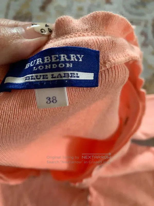 Other Burberry Pink Cotton Long Cardigan for Women. Size M / US 6-8 / IT 42-44 - 7 Thumbnail