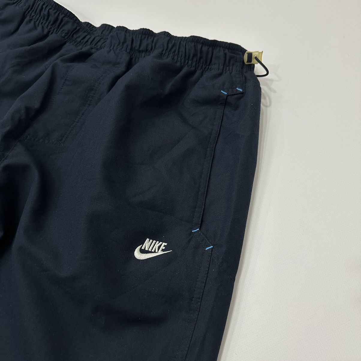 Nike × Vintage Nike y2k Vintage Baggy Tn Nylon Rare Drill Track Pants Size US 33 - 2 Thumbnail