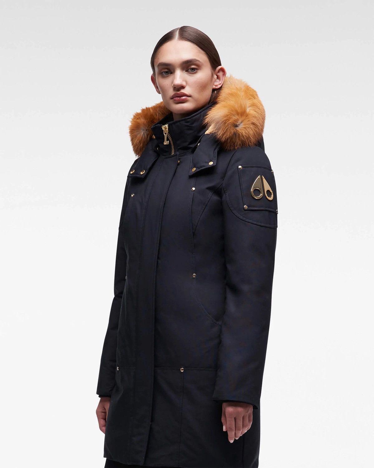 Moose Knuckles GOLD STIRLING PARKA FUR Size M / US 6-8 / IT 42-44 - 1 Thumbnail