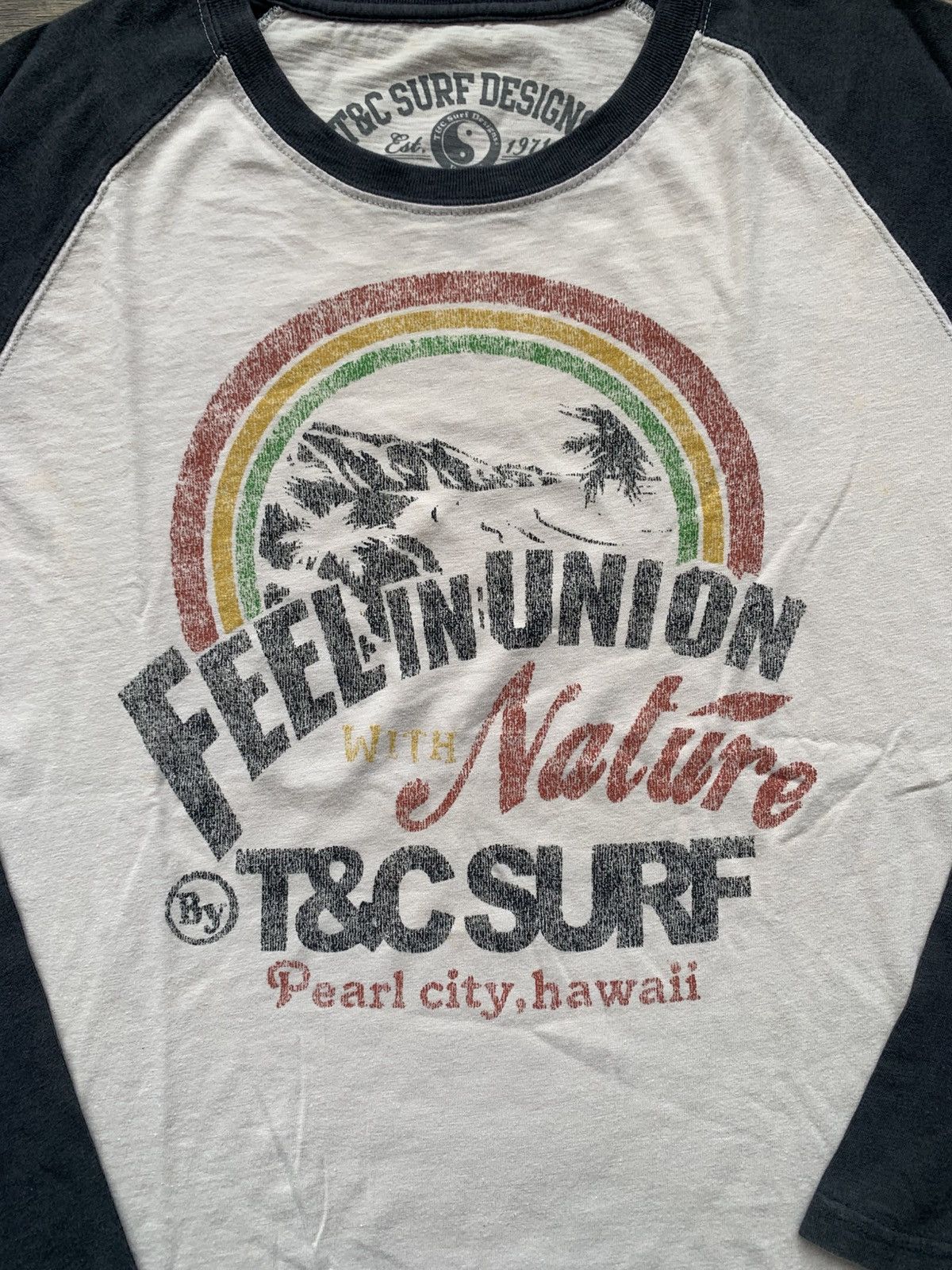 Japanese Brand 2000s japanese archive t&c surf designs y2k longsleeve tee Size US M / EU 48-50 / 2 - 6 Thumbnail