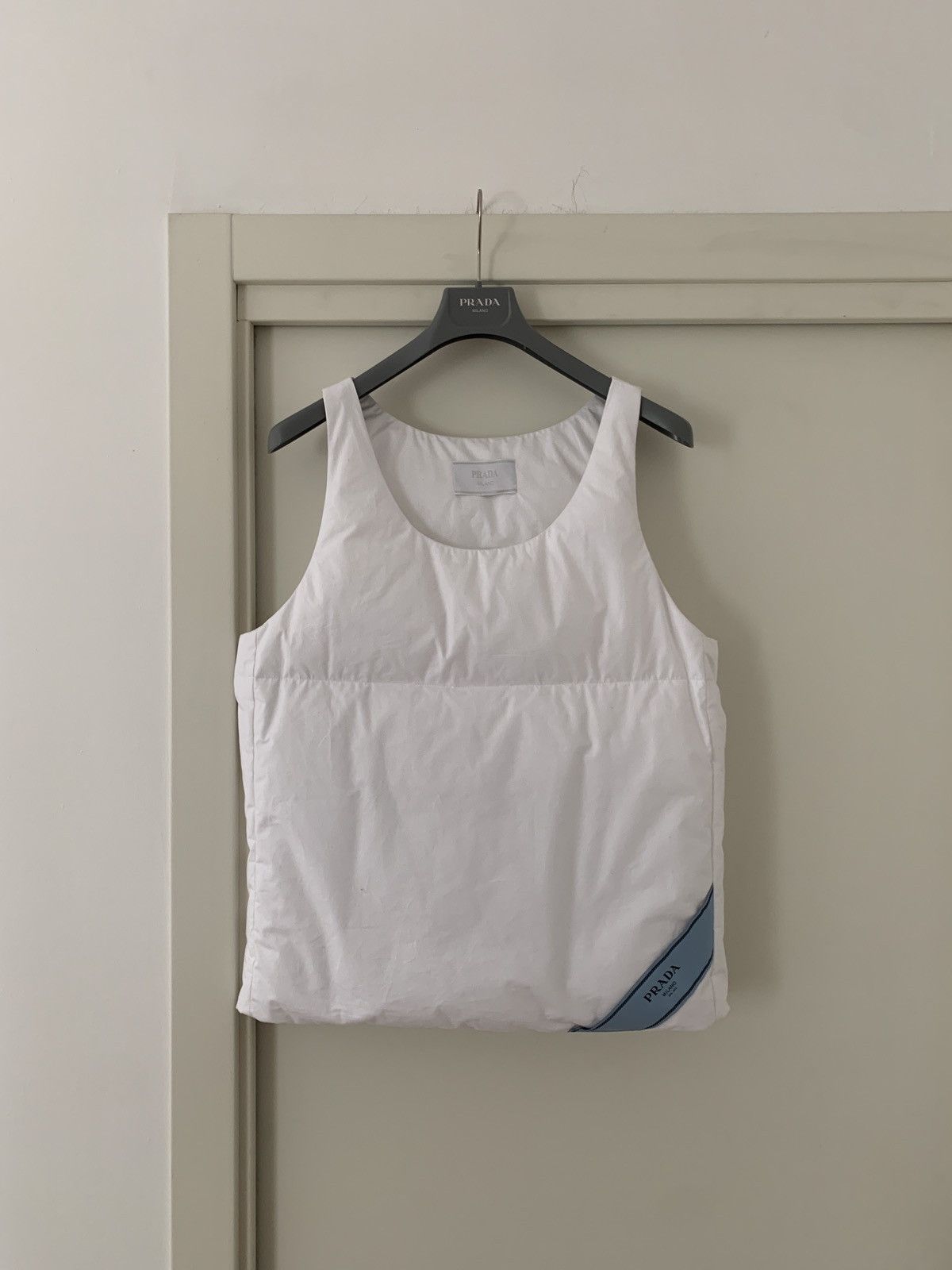 Prada × Raf Simons Prada raf Simons fw23 padded goose down pillow vest Size US M / EU 48-50 / 2 - 5 Thumbnail