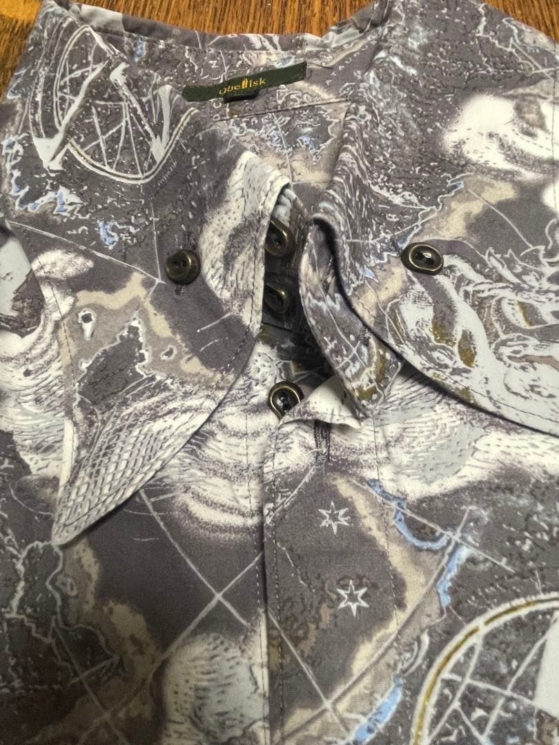Obelisk Obelisk button-down shirt custom buttons L size Size US L / EU 52-54 / 3 - 3 Thumbnail