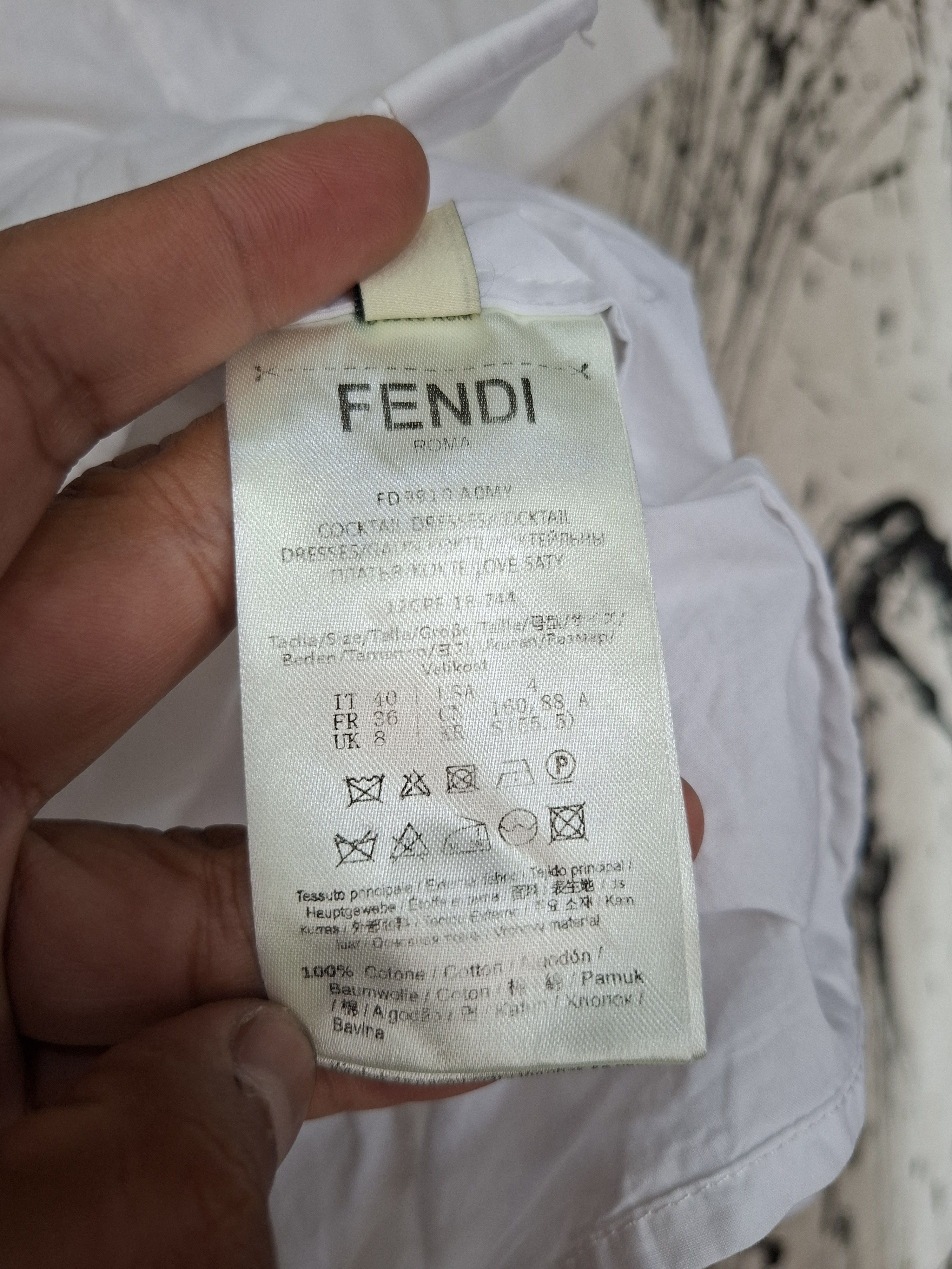 Fendi FENDI ROMA SS 2019 COLLECTION UTILITY BUTTON UP SHIRT Size M / US 6-8 / IT 42-44 - 10 Thumbnail