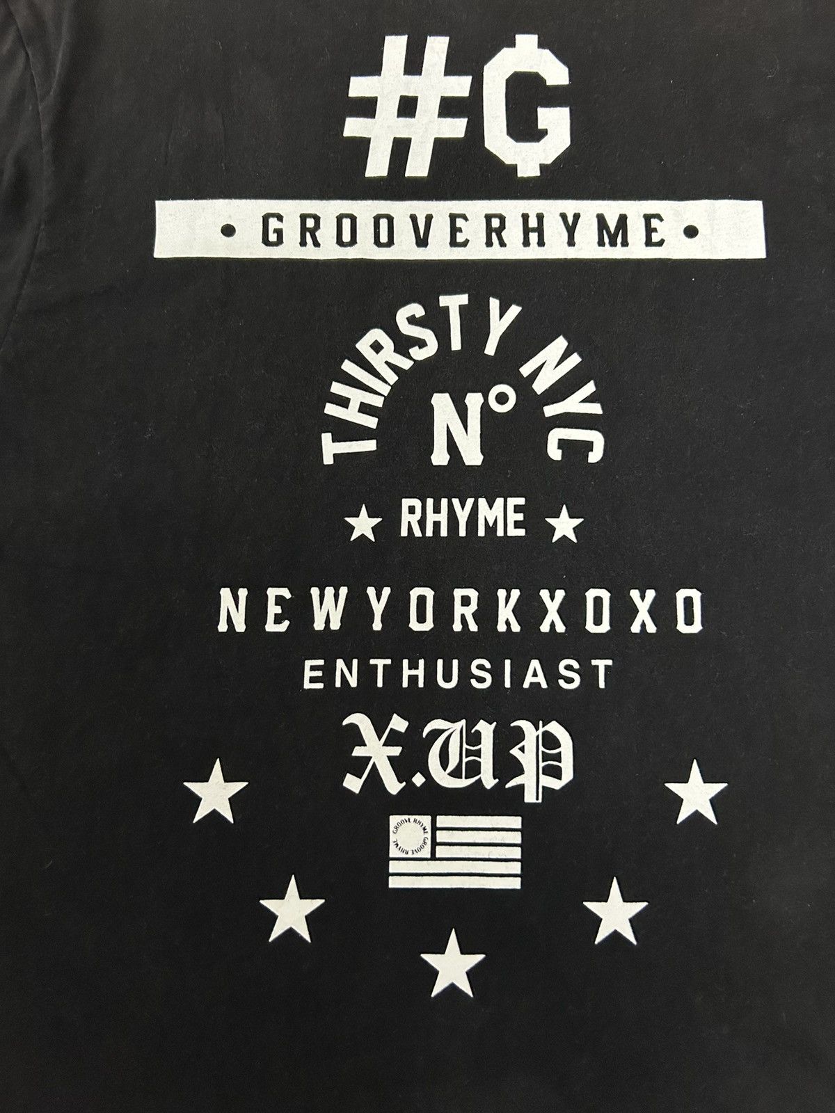 Japanese Brand GROOVE RHYME REFRAME CHROME HEARTS DESIGN TEE Size US M / EU 48-50 / 2 - 10 Thumbnail
