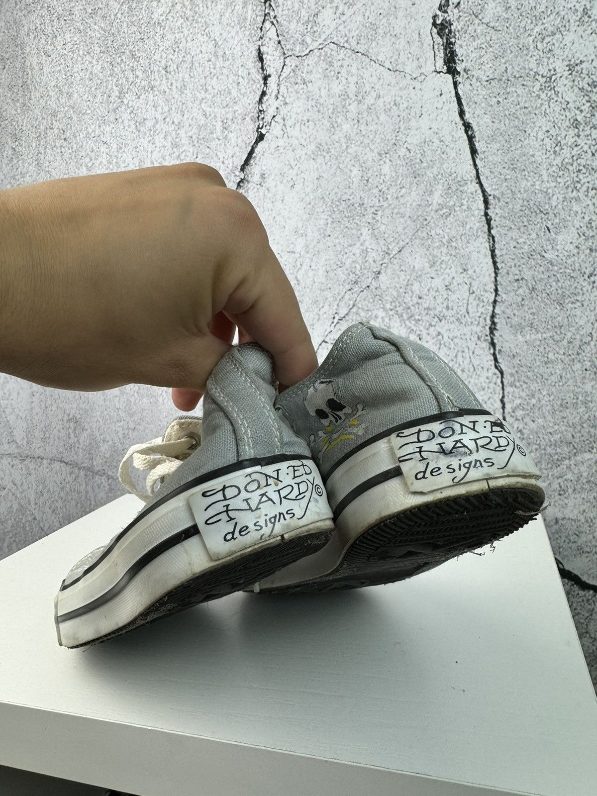 Ed Hardy Y2K vintage Ed hardy shoes sneakers avant garden Streetwear Size US 6.5 / IT 36.5 - 12 Thumbnail
