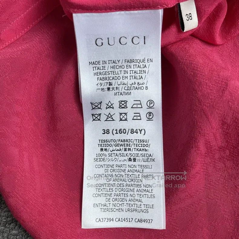 Gucci Gucci Full-print silk shirt Size XS / US 0-2 / IT 36-38 - 7 Thumbnail