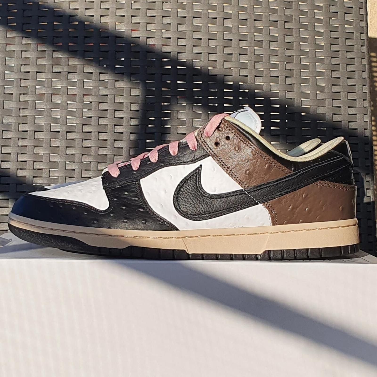 Nike Size 11.5 - Nike Dunk Low Unlocked - Premium 'Travis mocha' Size US 11.5 / EU 44-45 - 2 Thumbnail