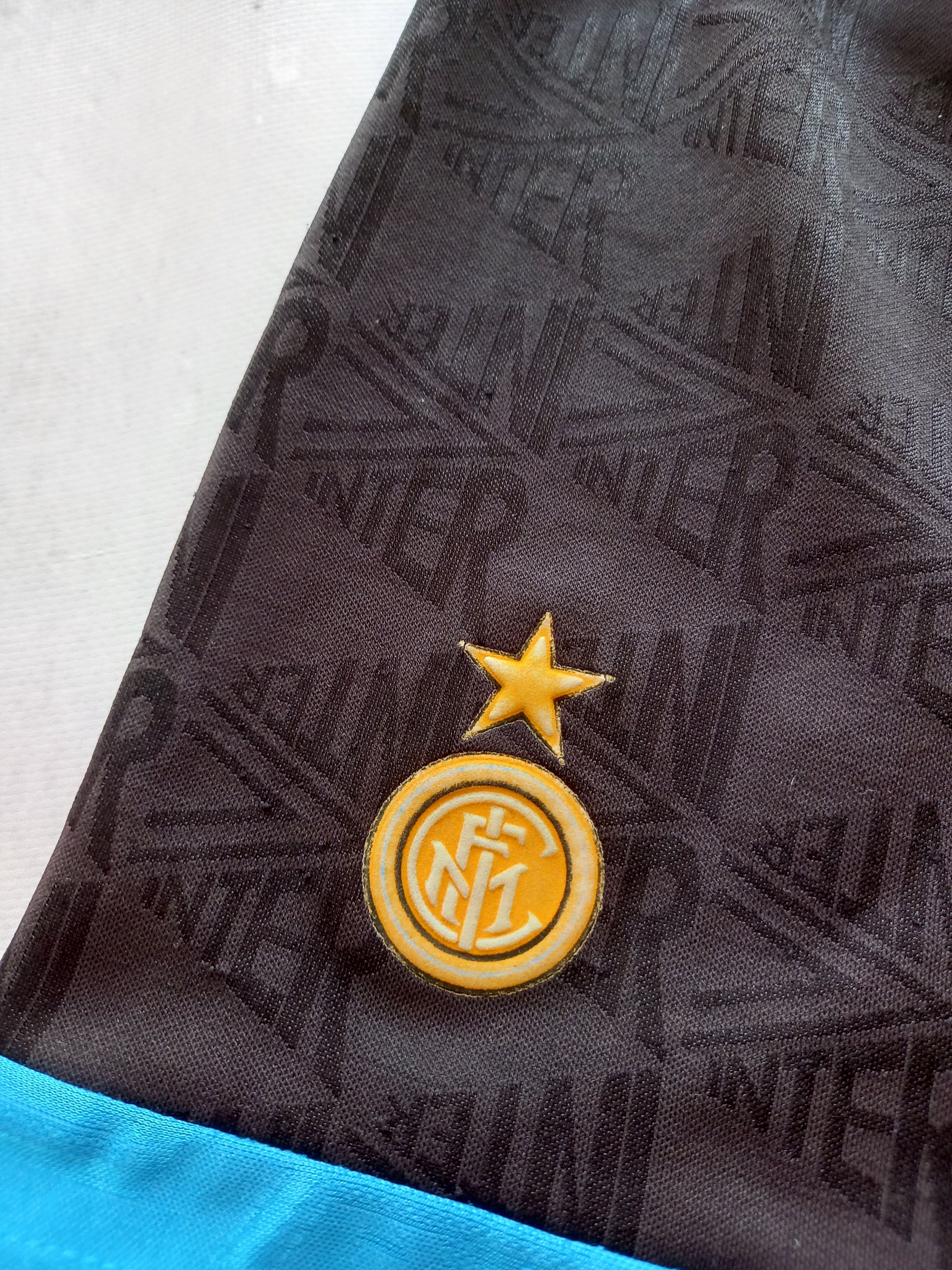 Umbro × Vintage 90s Vintage Umbro Inter FC Shorts Internazionale Milan Size US 32 / EU 48 - 3 Thumbnail