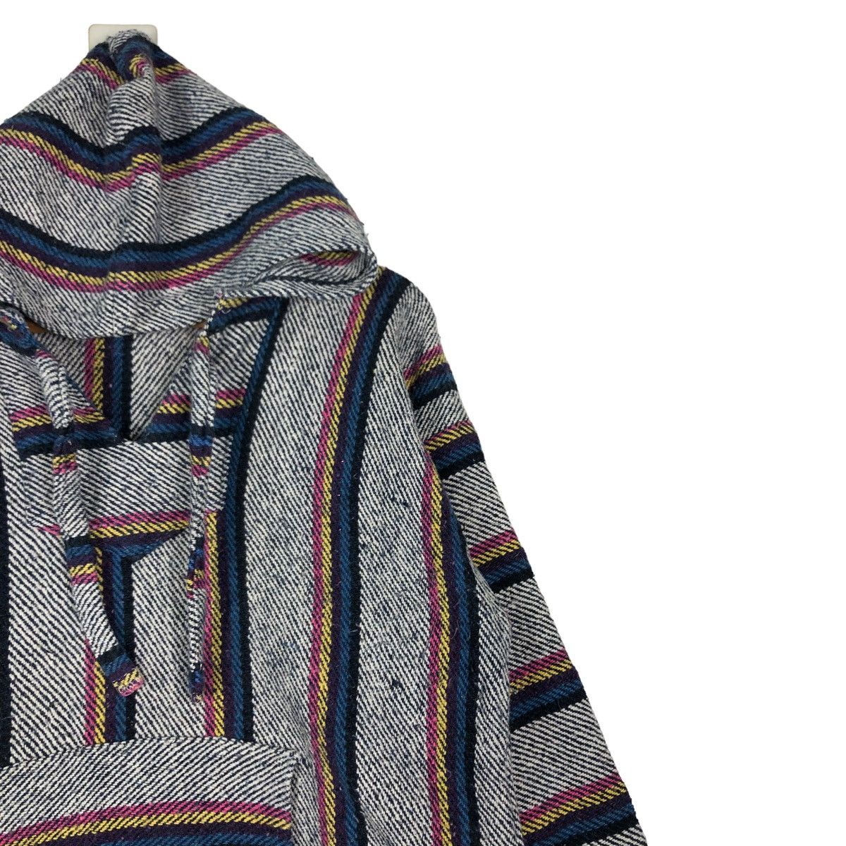 Japanese Brand 🔥VINTAGE PULL OVER WOOL JACKET SAN PATRICIO ISSEY MIYAKE Size US L / EU 52-54 / 3 - 6 Thumbnail