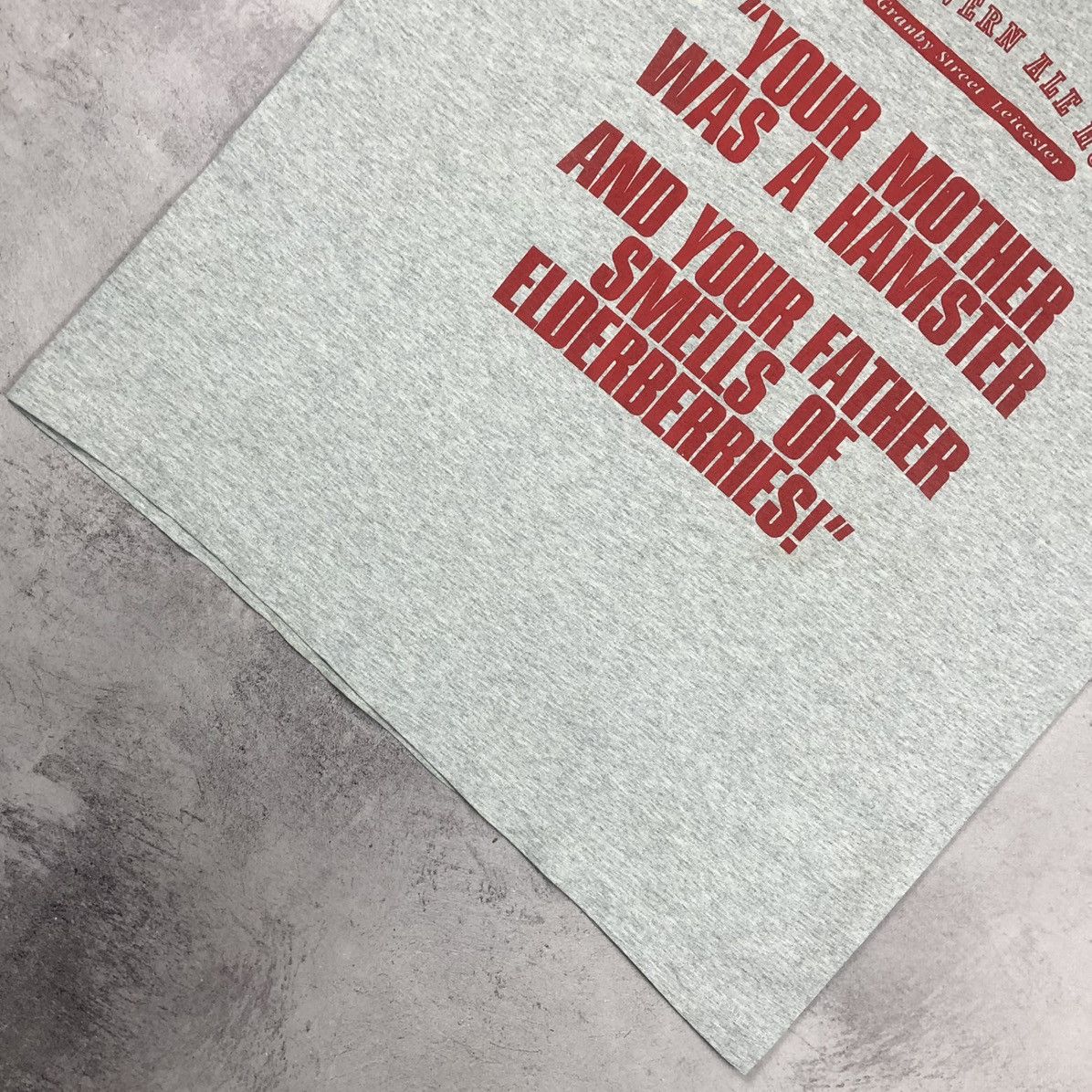Vintage Vintage Monty Python Your Mother Was A Hamster Tee Size US XL / EU 56 / 4 - 11 Thumbnail