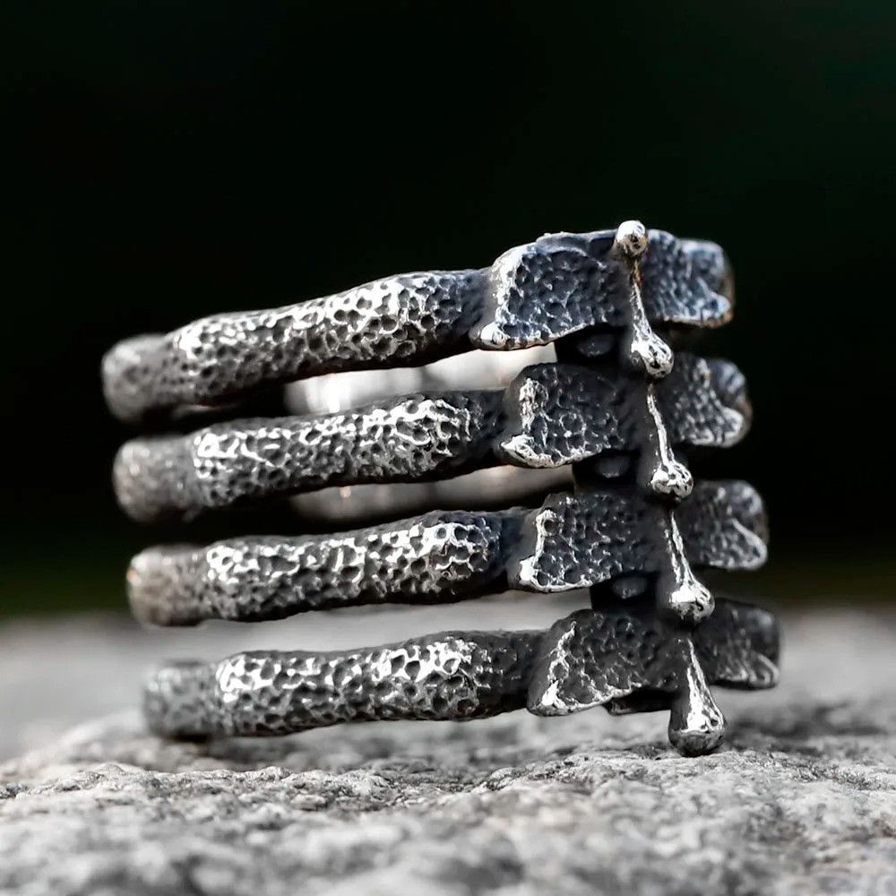 Jewelry Butterfly Bones Ring Streetwear Jewelry Fashion Gift Size ONE SIZE - 7 Thumbnail