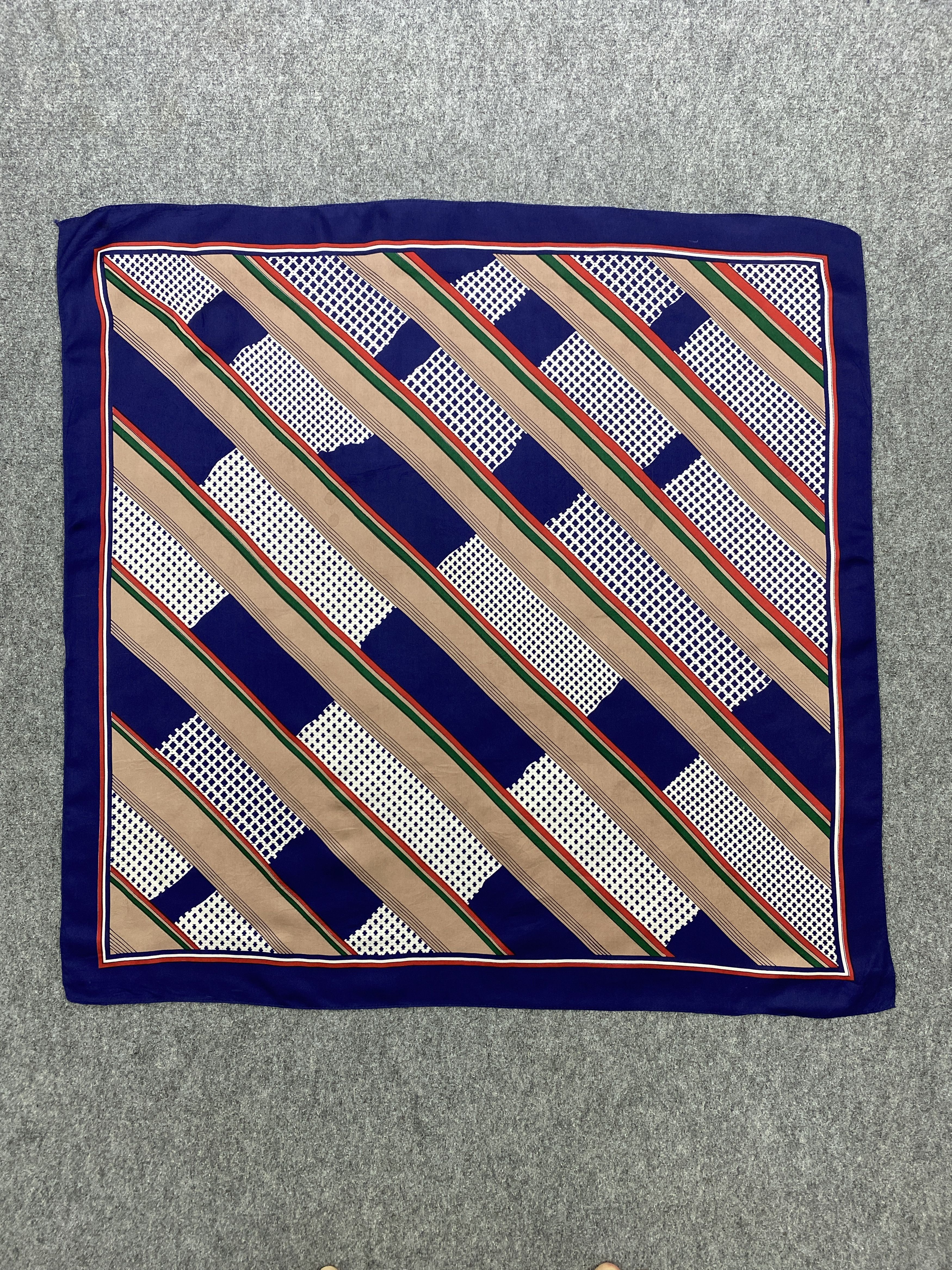 Japanese Brand Vintage Japanese Brand Silk Scarf SN0170 Size ONE SIZE - 3 Thumbnail