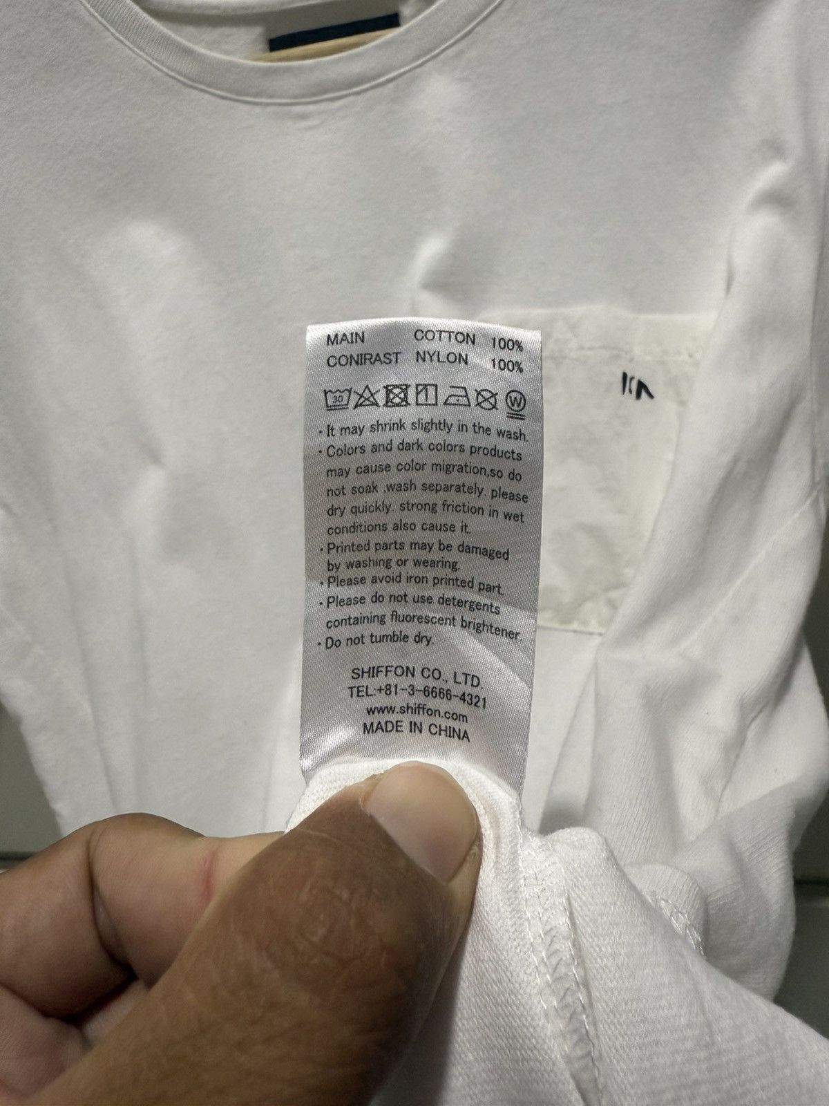 Number (N)ine Number (N)ine Canvas Pocket Tee Size US M / EU 48-50 / 2 - 5 Thumbnail