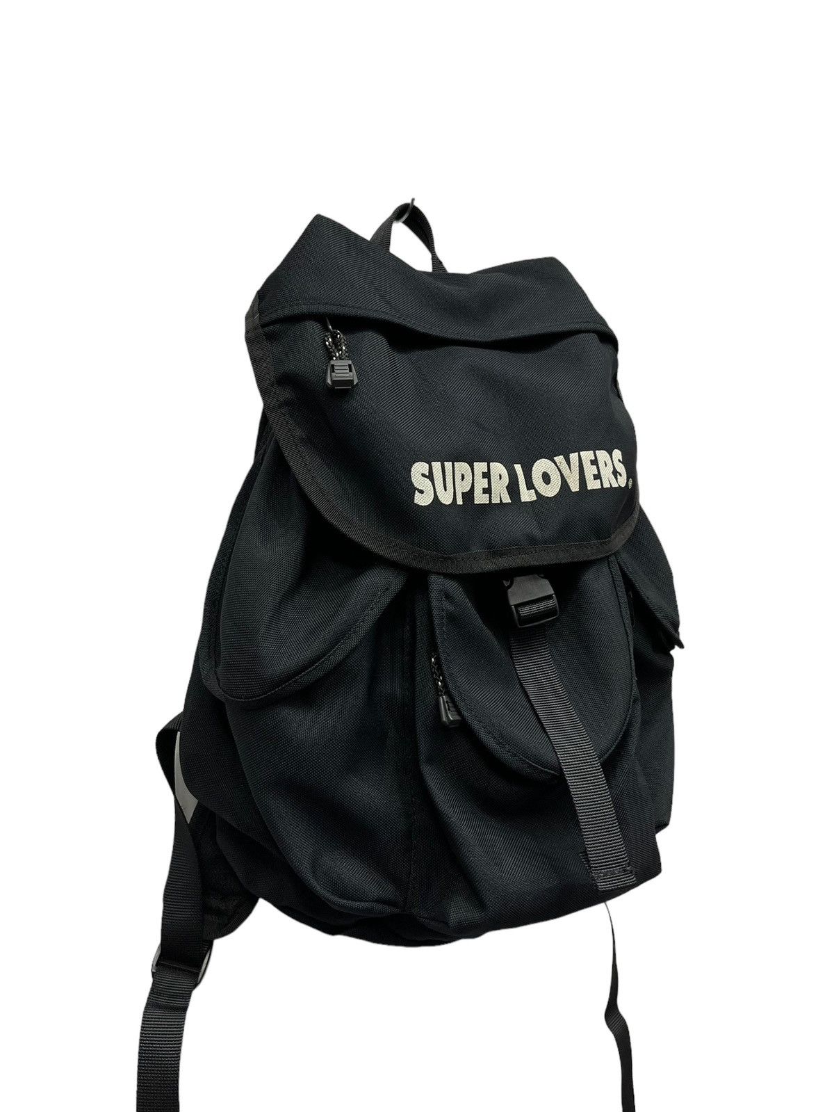 Other SUPER LOVERS Punk Gothic Multipocket Nylon Daypack Backpack Size ONE SIZE - 4 Thumbnail