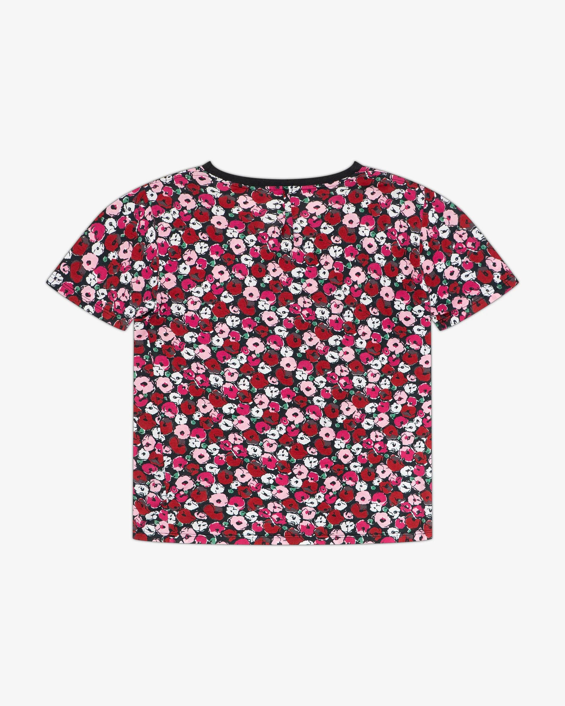 Saint Laurent Paris Floral Printed Multicolor T-Shirt Regular price Size S / US 4 / IT 40 - 2 Thumbnail