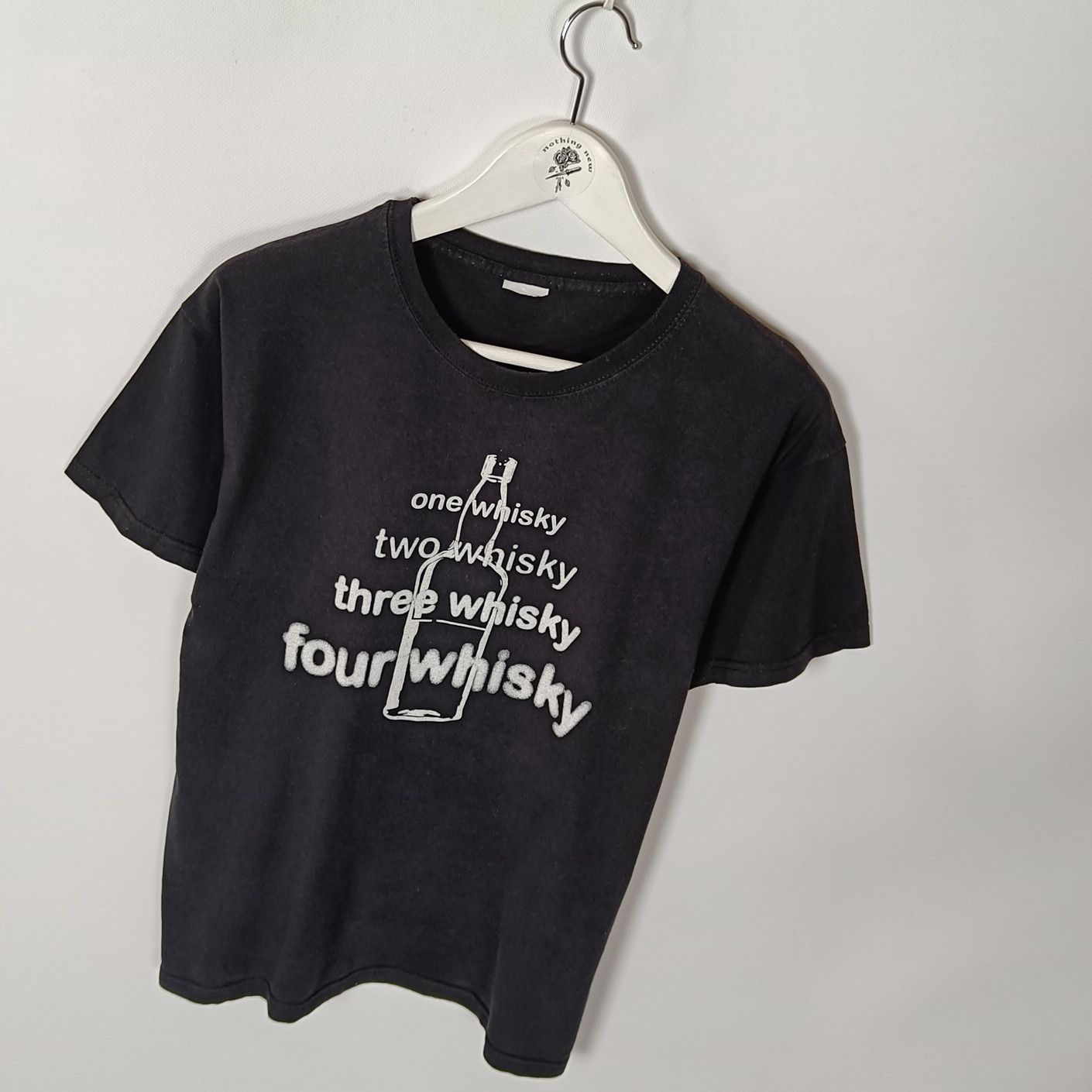 Vintage one more whiskey vintage funny t shirt stoned Size US L / EU 52-54 / 3 - 2 Thumbnail