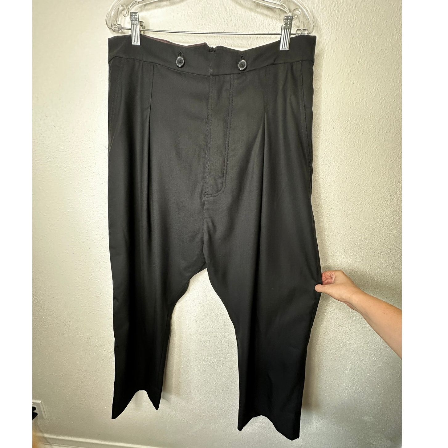 Vivienne Westwood Vivienne Westwood Built In Corset Slouchy Black Trousers M Size 34" / US 12 / IT 48 - 4 Thumbnail