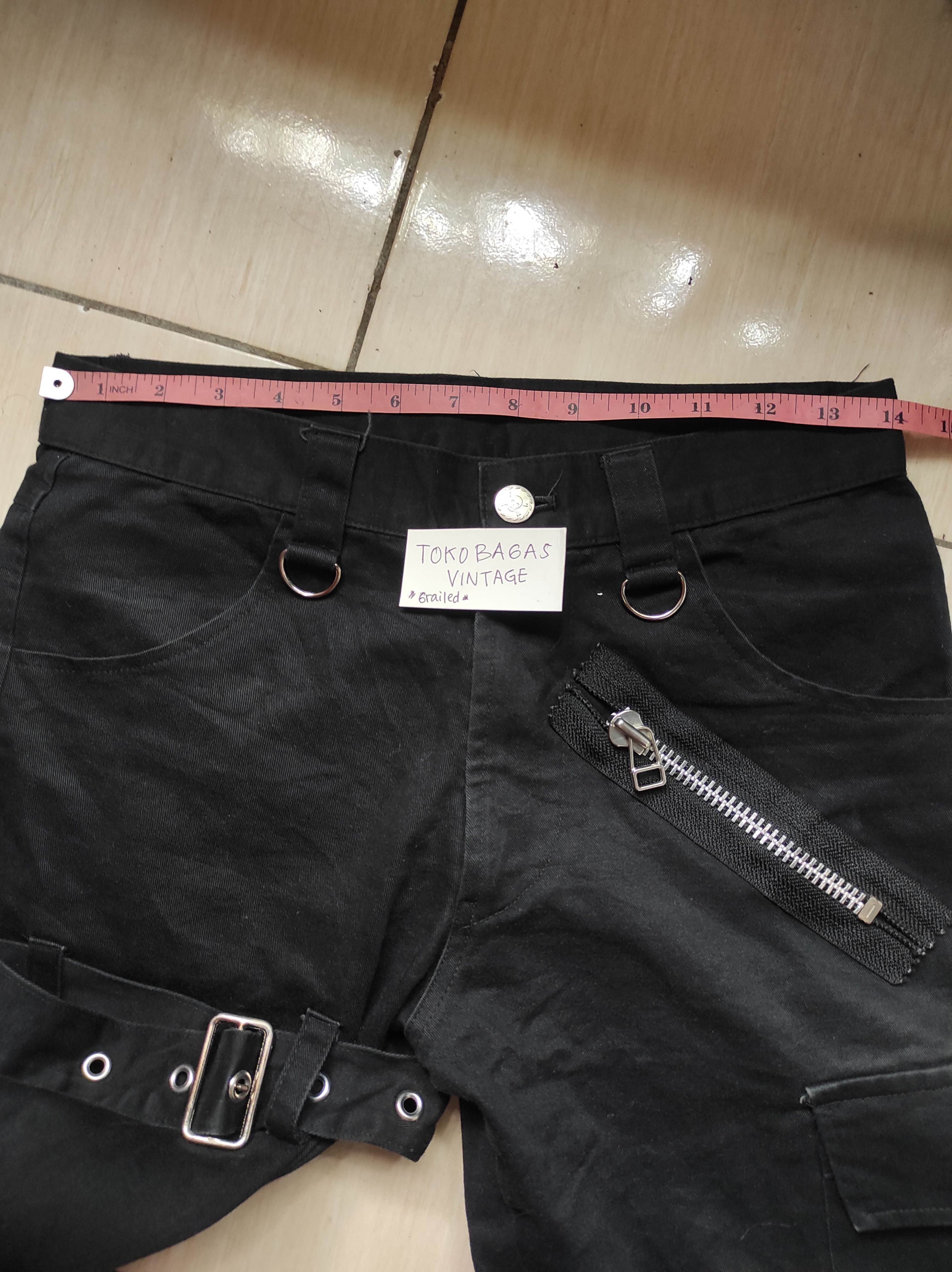 14th Addiction Secret Agents - Multilace Bondage Flared Pants Size US 28 / EU 44 - 6 Thumbnail