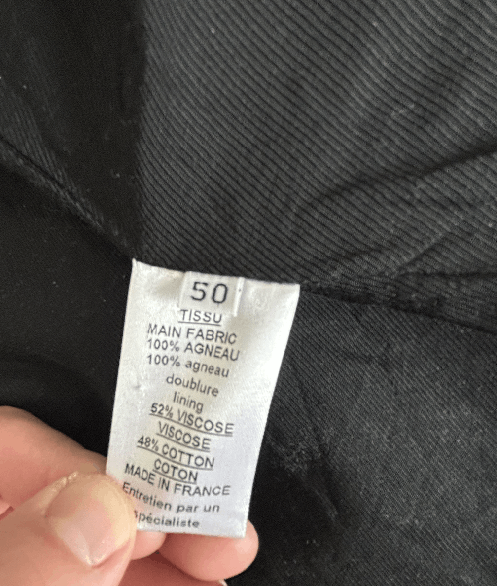 Balmain DUMB RARE DECARNIN BALMAIN FW10 LEATHER BLAZER Size US M / EU 48-50 / 2 - 4 Thumbnail