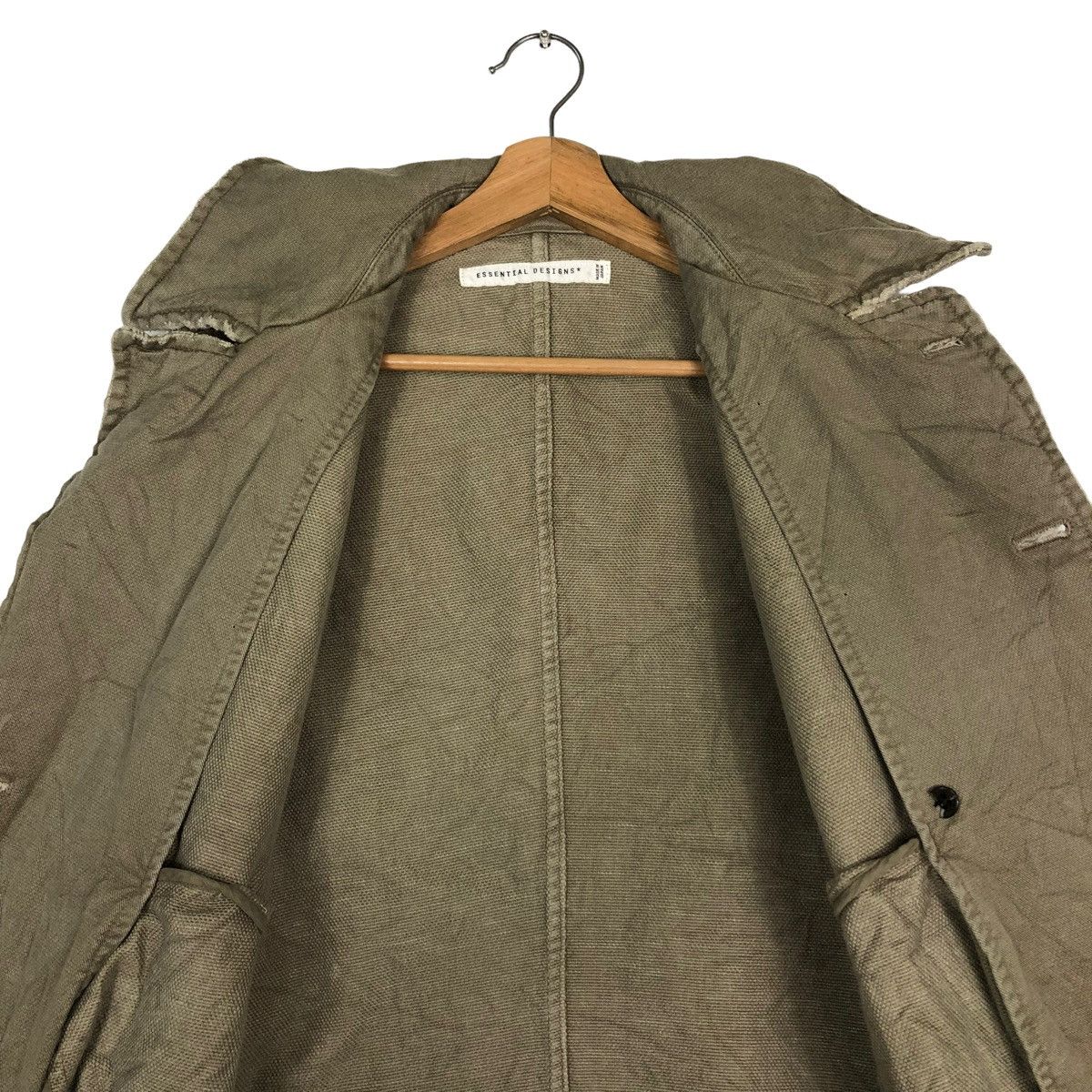Issey Miyake VINTAGE INSPECTOR CHORE JACKET ESSENTIAL DESIGNS JAPAN MADE Size US M / EU 48-50 / 2 - 14 Thumbnail