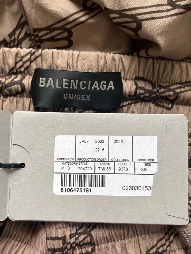 Balenciaga Balenciaga size XS Monogrammed Logo printed casual overalls Size US 27 - 4 Thumbnail