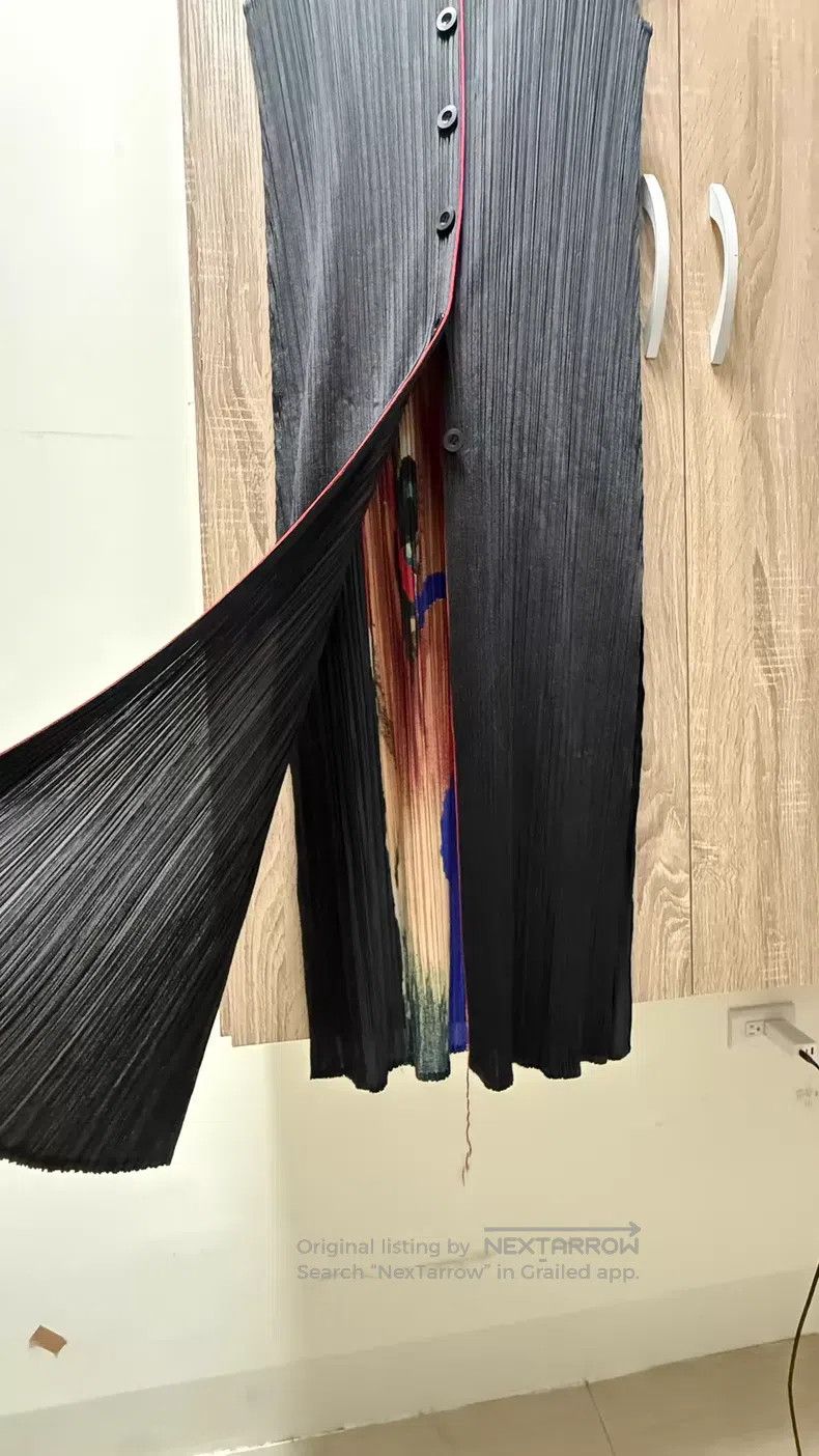 Issey Miyake Issey Miyake Color Block Dress Size L / US 10 / IT 46 - 7 Thumbnail