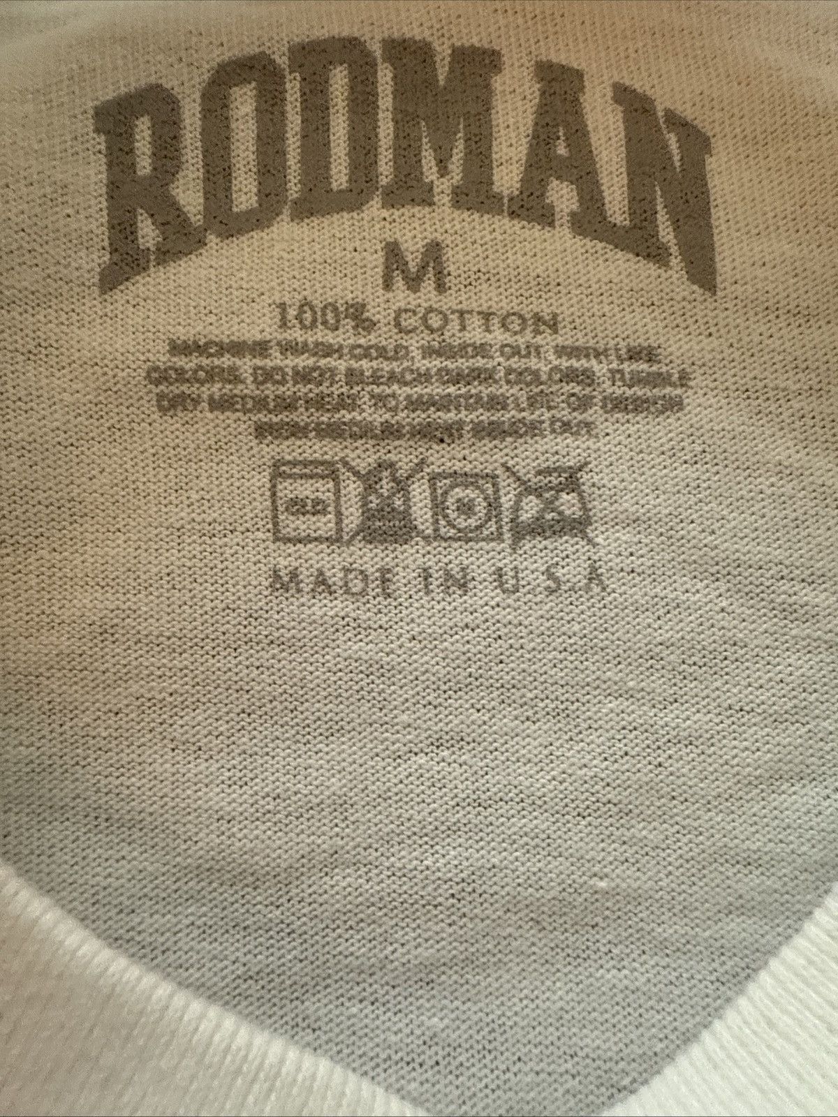 Other Rodman Brand Cheetah Basketball Graphic Tee White Medium Size US M / EU 48-50 / 2 - 2 Thumbnail