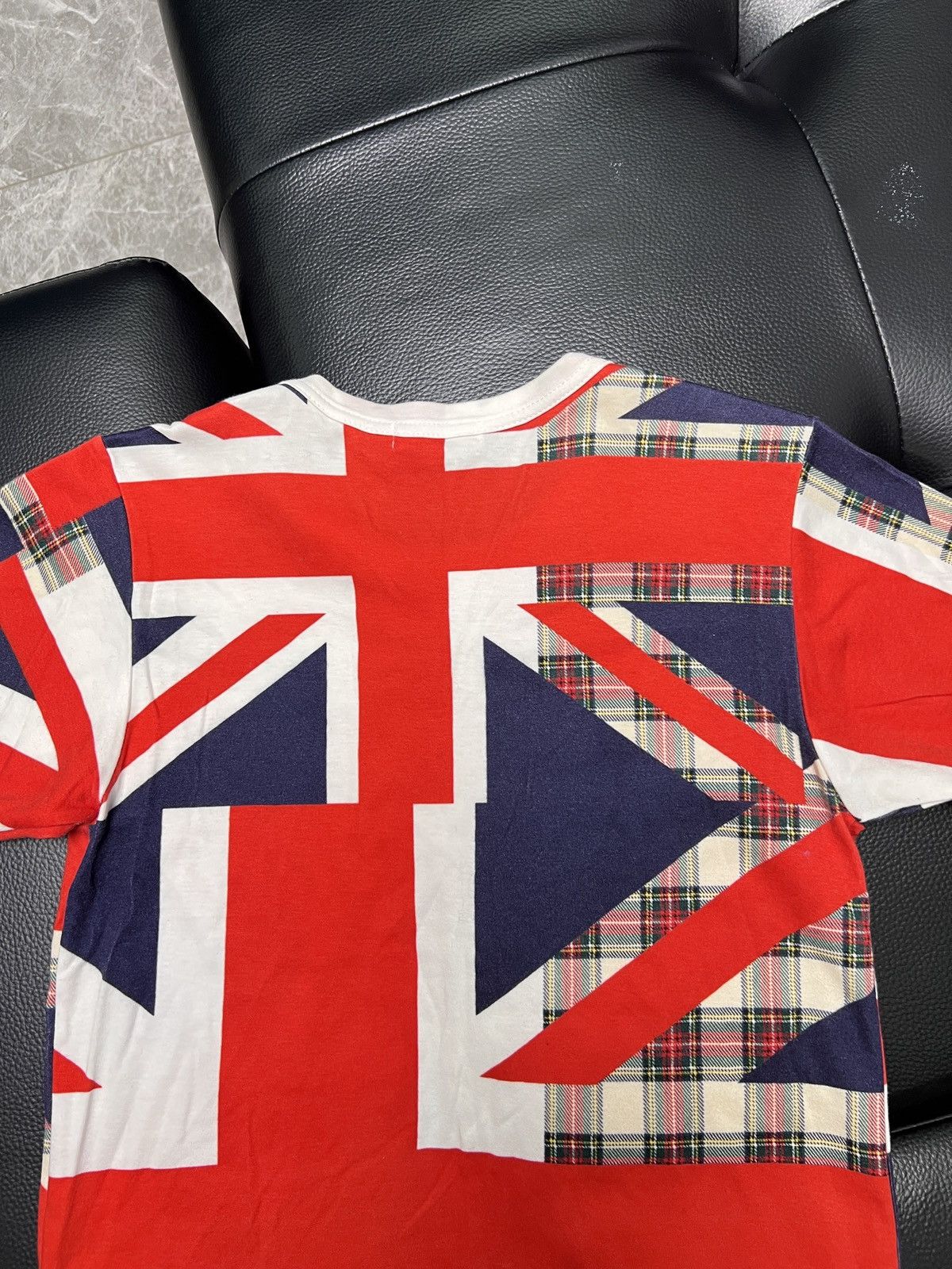 Comme des Garcons Comme des Garçons SS06 Union Jack Plaid Patchwork T-Shirt Size US S / EU 44-46 / 1 - 7 Thumbnail