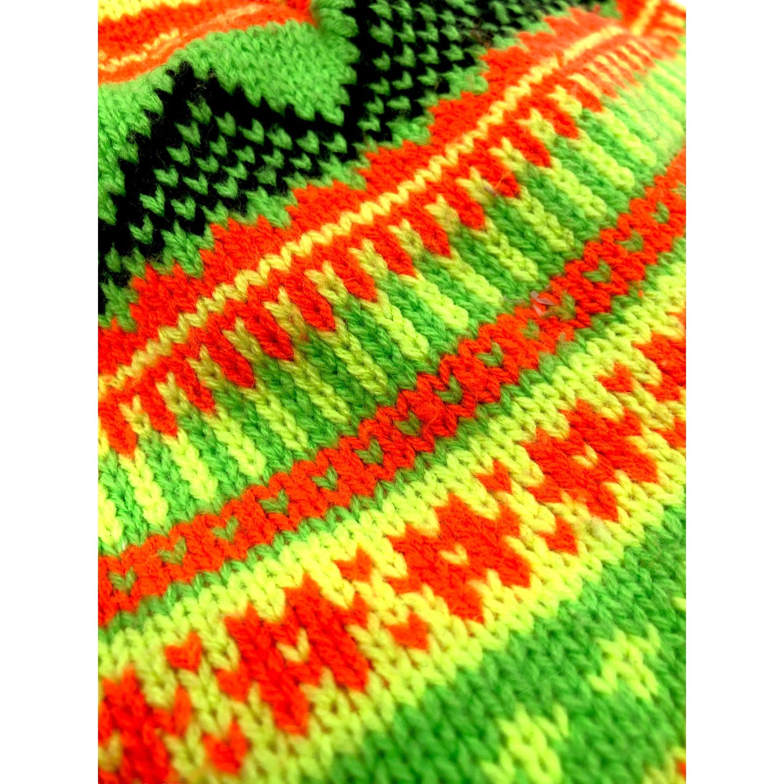 Other Winter Orange Green Yellow Neon Ski Snowboard Hat Size ONE SIZE - 4 Thumbnail