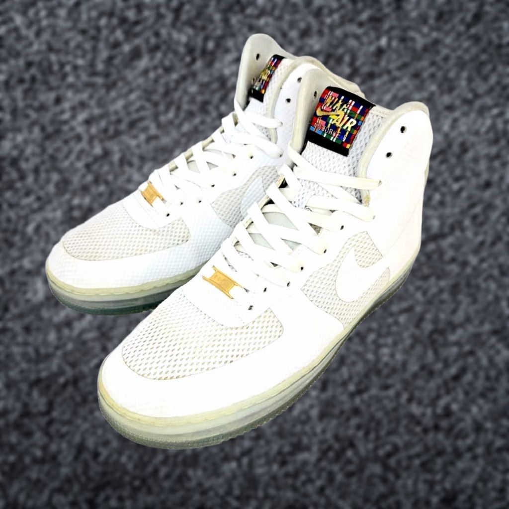 Nike Nike Men 10.5US Air Force 1 Cmft Lux Qs Sneaker LTD Collection Original VHTF Size US 11 / EU 44 - 1 Thumbnail
