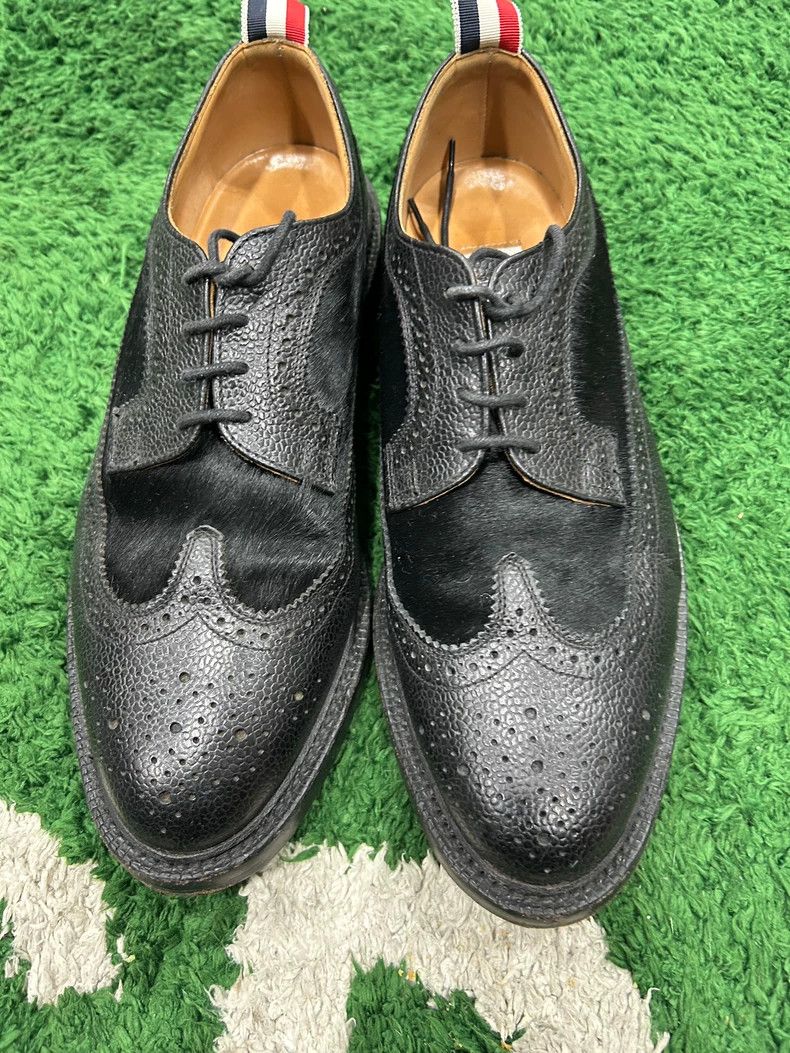 Thom Browne Thom Browne Black casual leather shoes Size US 10 / EU 43 - 1 Thumbnail