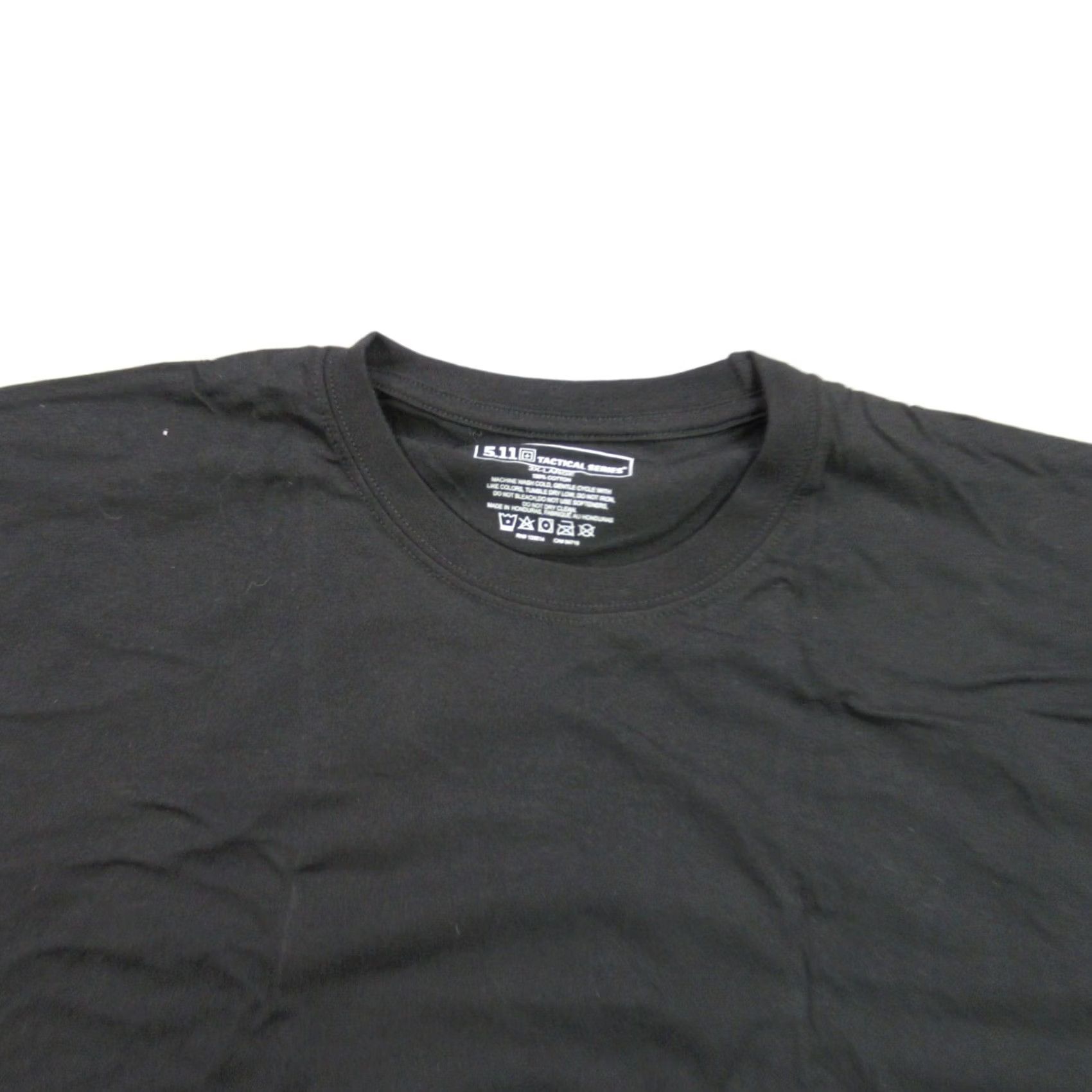 Vintage 5.11 Tactical Shirt 3XL Black Crew Neck Short Sleeve Stretch Lightweight Mens Size US XXL / EU 58 / 5 - 2 Thumbnail