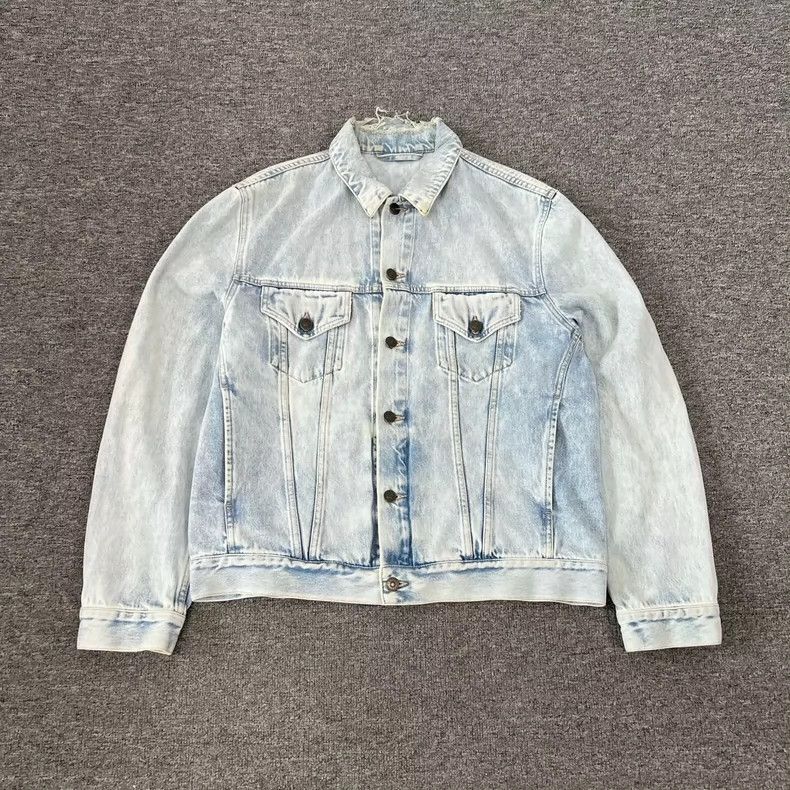 Gucci Gucci Tiger Washed Old Denim Jacket 2502-Nextarrow Size US M / EU 48-50 / 2 - 1 Thumbnail