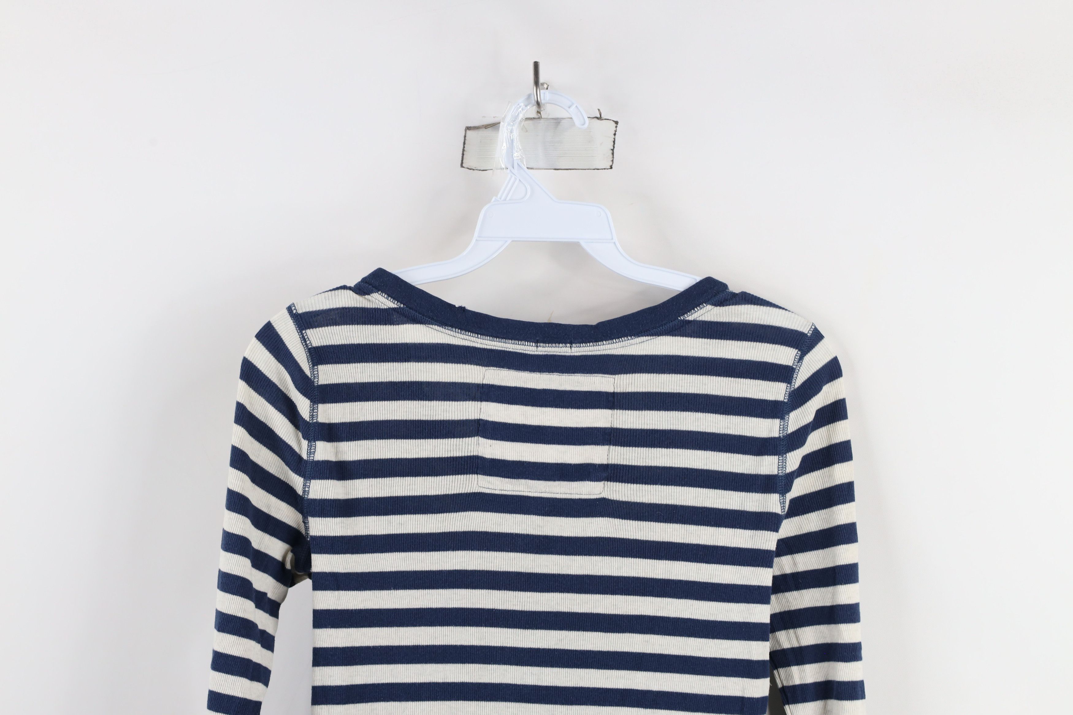 Abercrombie & Fitch × Vintage Vintage 90s Y2K Abercrombie & Fitch Knit Henley T-Shirt Size M / US 6-8 / IT 42-44 - 12 Thumbnail