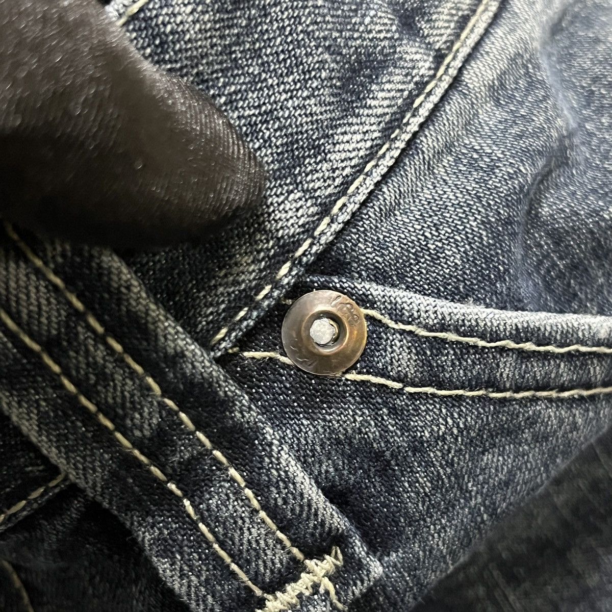 Lee × Vintage Vintage Lee Dungarees Carpenter Jeans Size US 31 - 14 Thumbnail