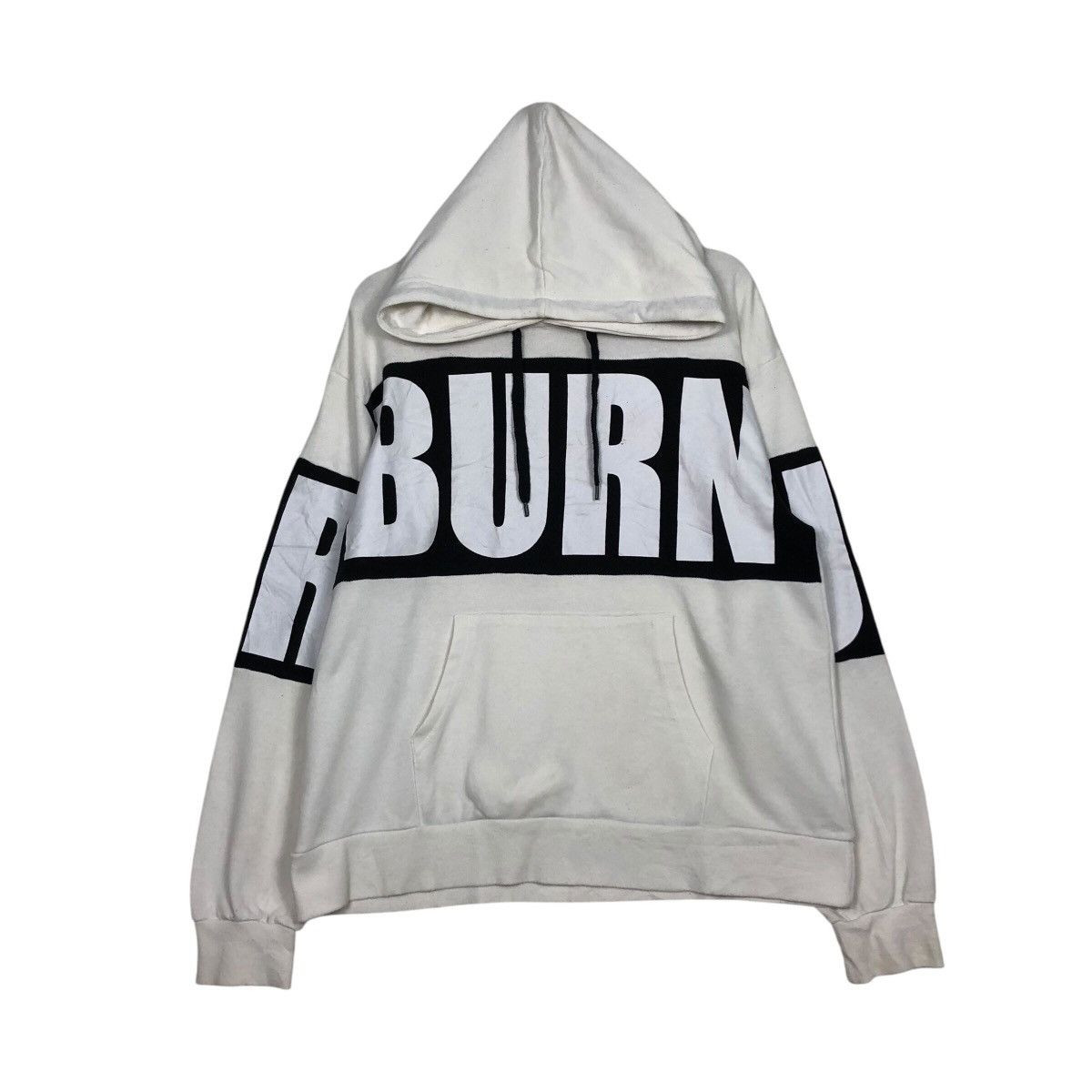 Japanese Brand 📌Vintage Sweater Hoodie Vence Exchange Big Logo "BURN" Size US M / EU 48-50 / 2 - 2 Thumbnail