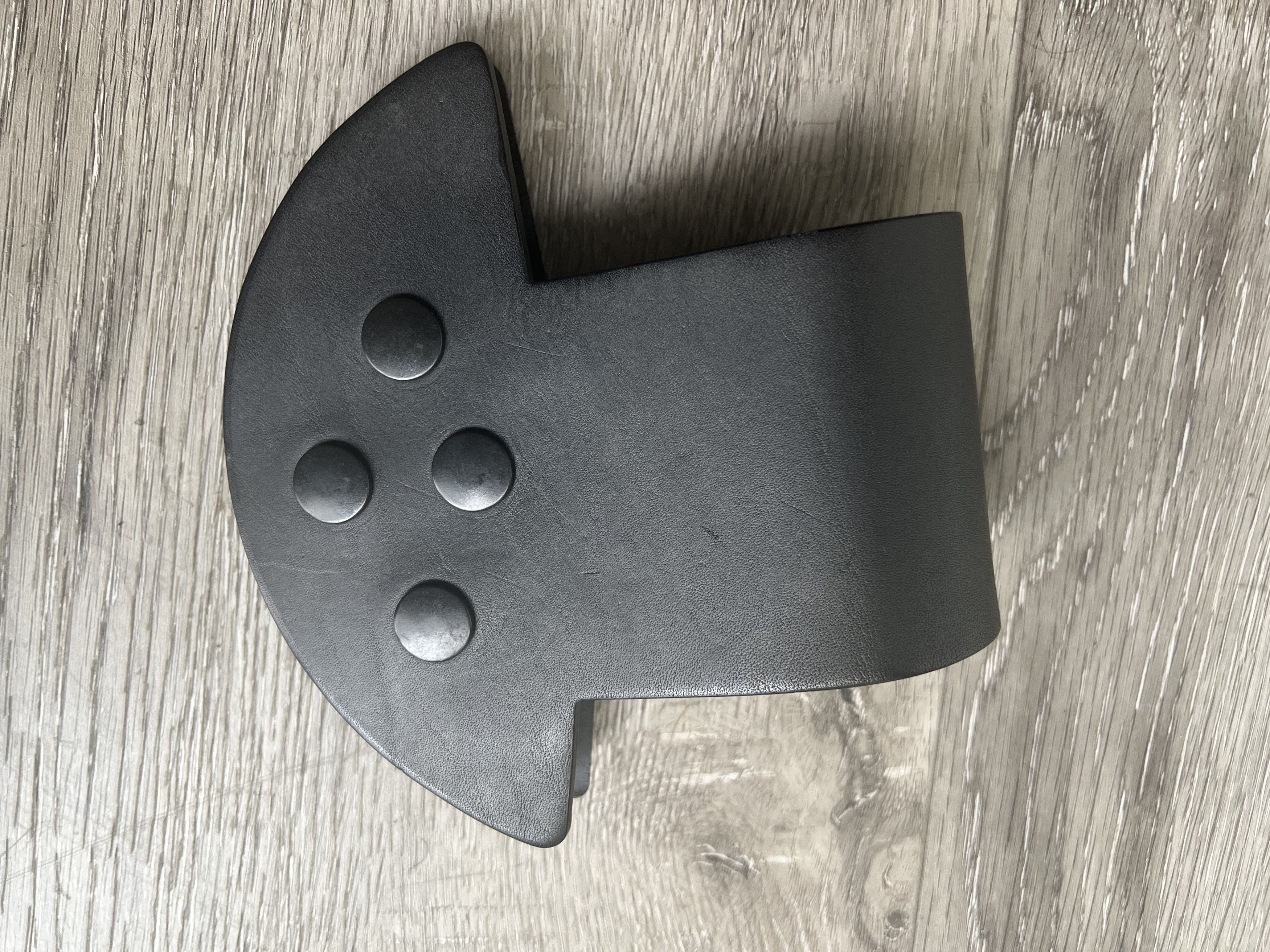 Rick Owens Rick Owens Anthem Blade Leather Black Cuffs Size XS Size ONE SIZE - 1 Thumbnail