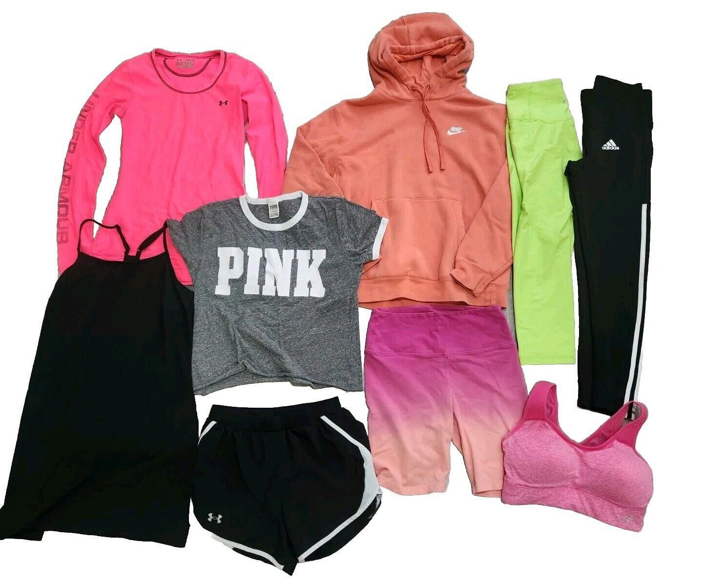 Adidas Womens Small Workout Lot Vs Nike Adidas Hoodie Leggings Size S / US 4 / IT 40 - 1 Thumbnail