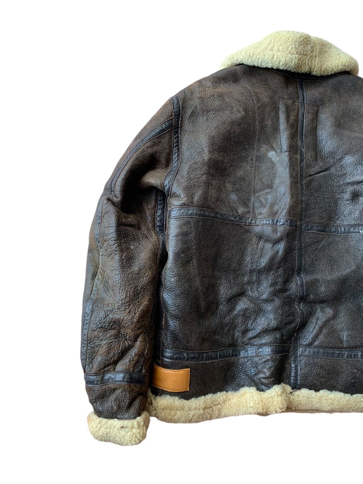 Avirex 🔥VTG KONVOY SHEEPSKIN COATS LEATHER TYPE B-3 Size US XL / EU 56 / 4 - 6 Thumbnail
