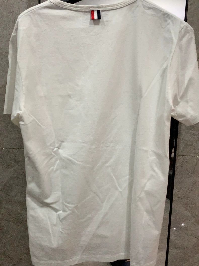 Thom Browne Thom Browne White pocketed short sleeves Size US S / EU 44-46 / 1 - 7 Thumbnail