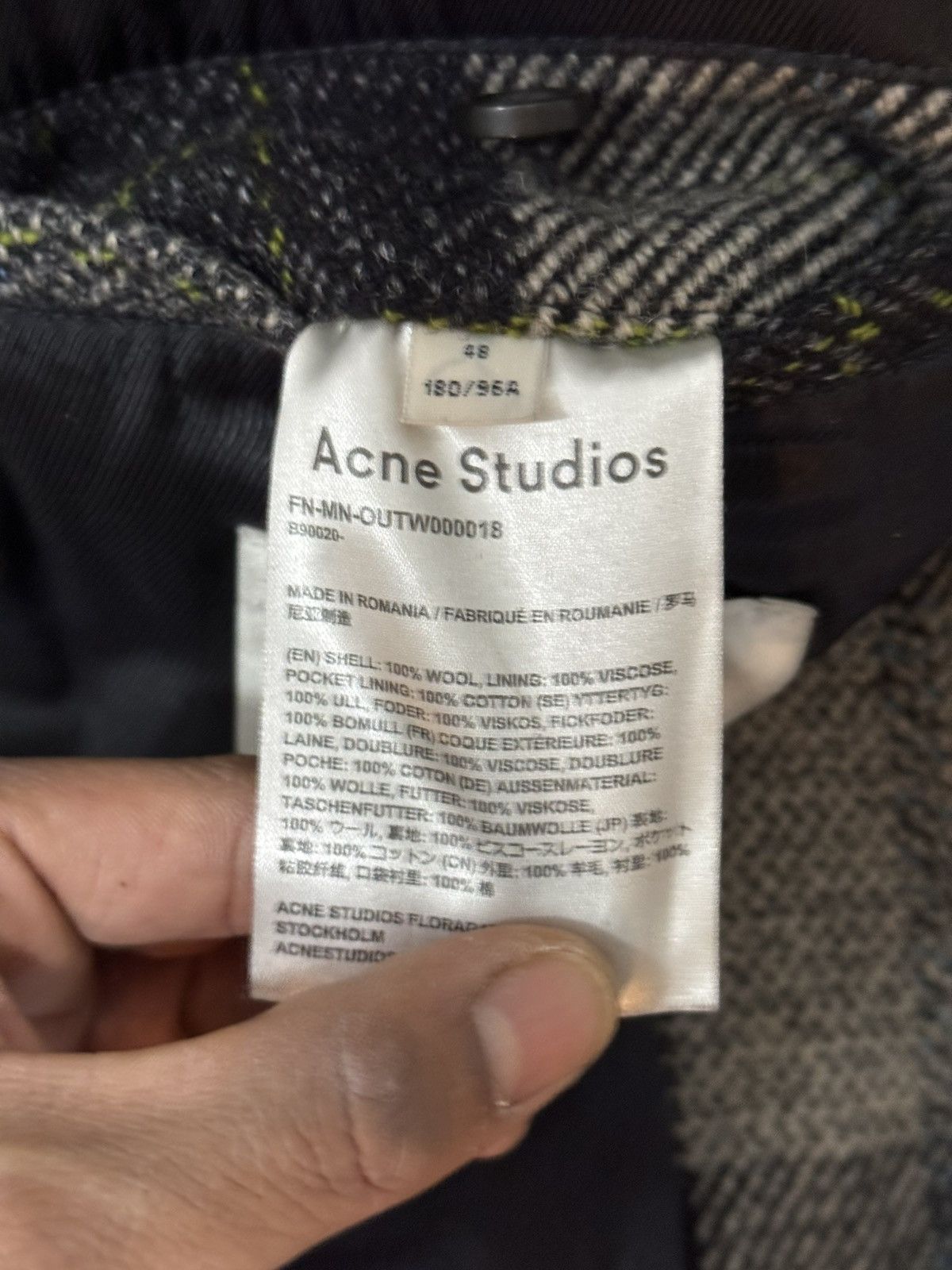 Acne Studios Acne Studio Wool Long Coat Size US M / EU 48-50 / 2 - 10 Thumbnail