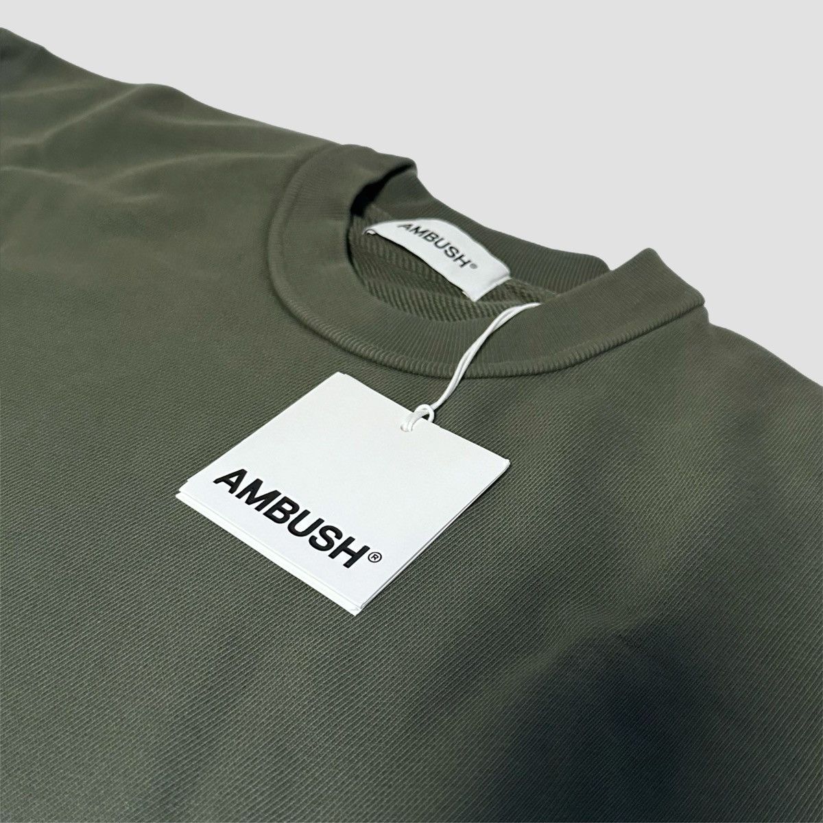 Ambush Design Ambush Sleeve Logo Sweatshirt Thyme Size US M / EU 48-50 / 2 - 15 Thumbnail