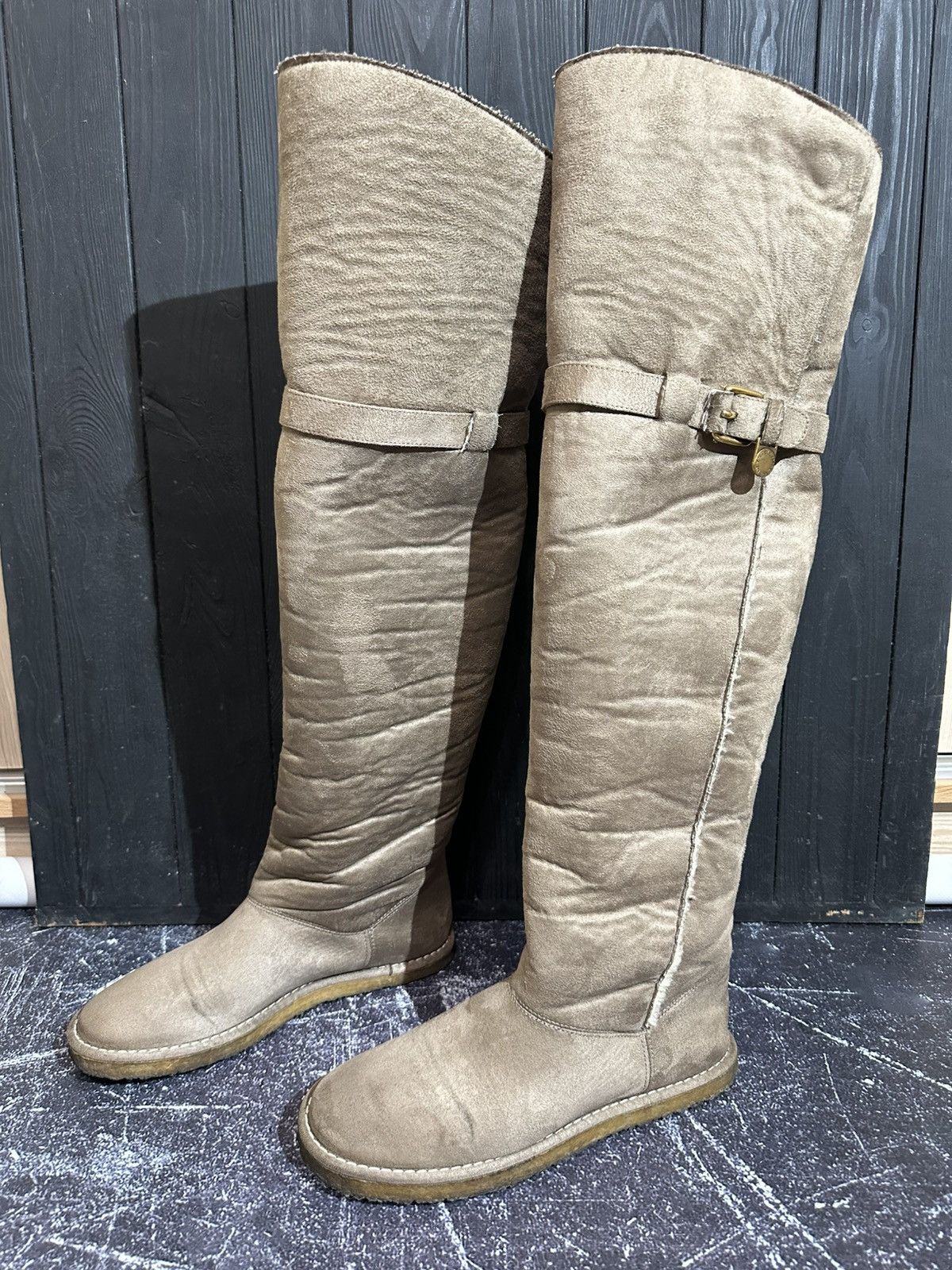 Stella McCartney STELLA MCCARTNEY Faux Suede women’s Boots 39eu Size US 9 / IT 39 - 4 Thumbnail