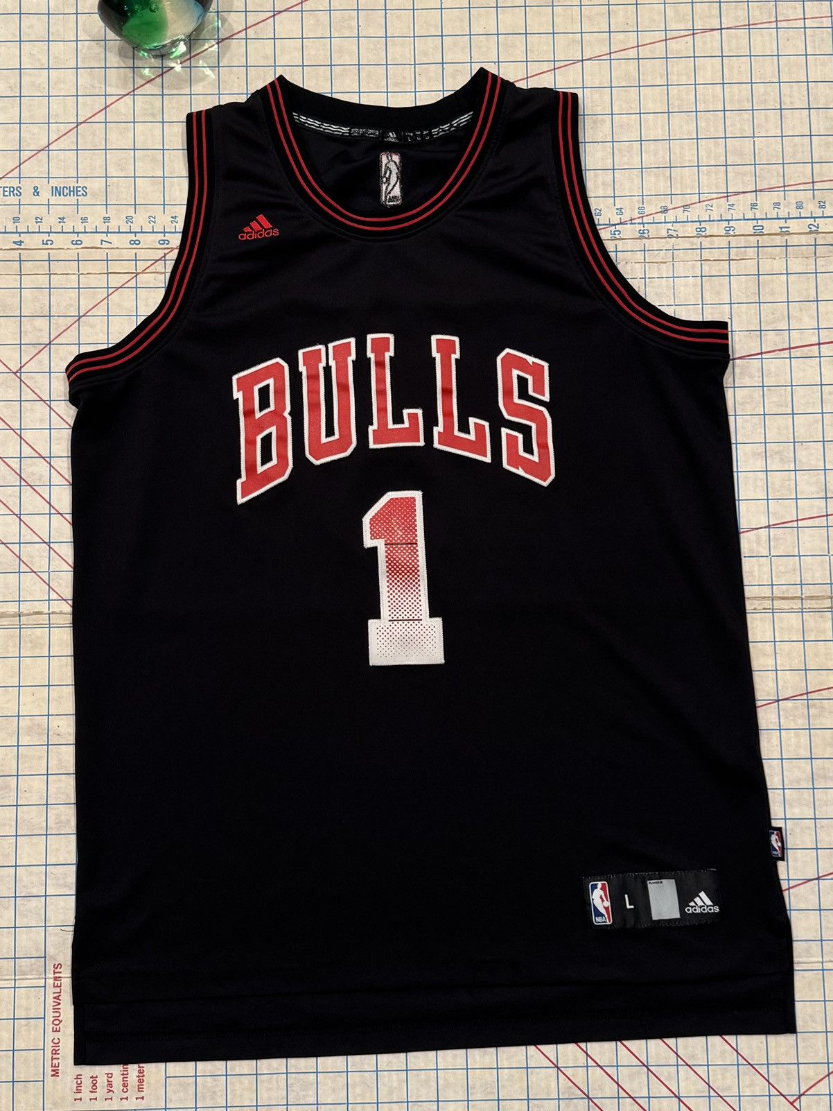 Adidas Nike Chicago Bulls Derrick Rose Vibe Swingman Jersey Large Size US L / EU 52-54 / 3 - 2 Thumbnail