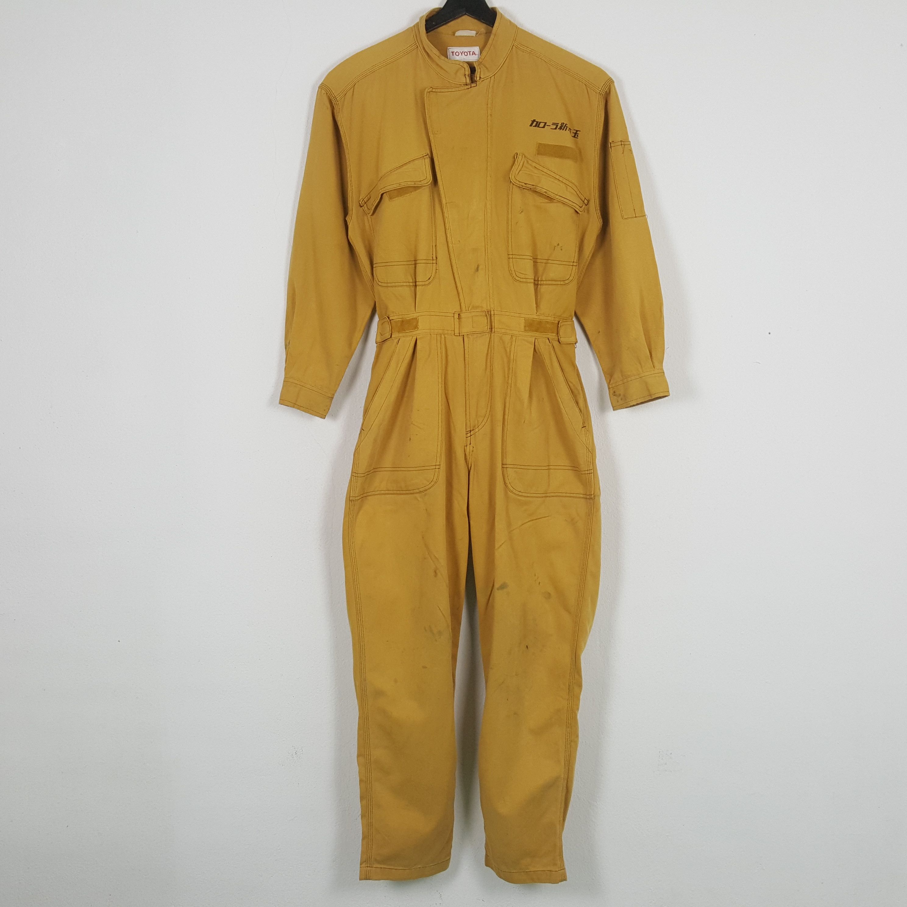 Vintage TOYOTA Japanese Motorsports Racing Coverall Jacket C286N3 Size US M / EU 48-50 / 2 - 4 Thumbnail