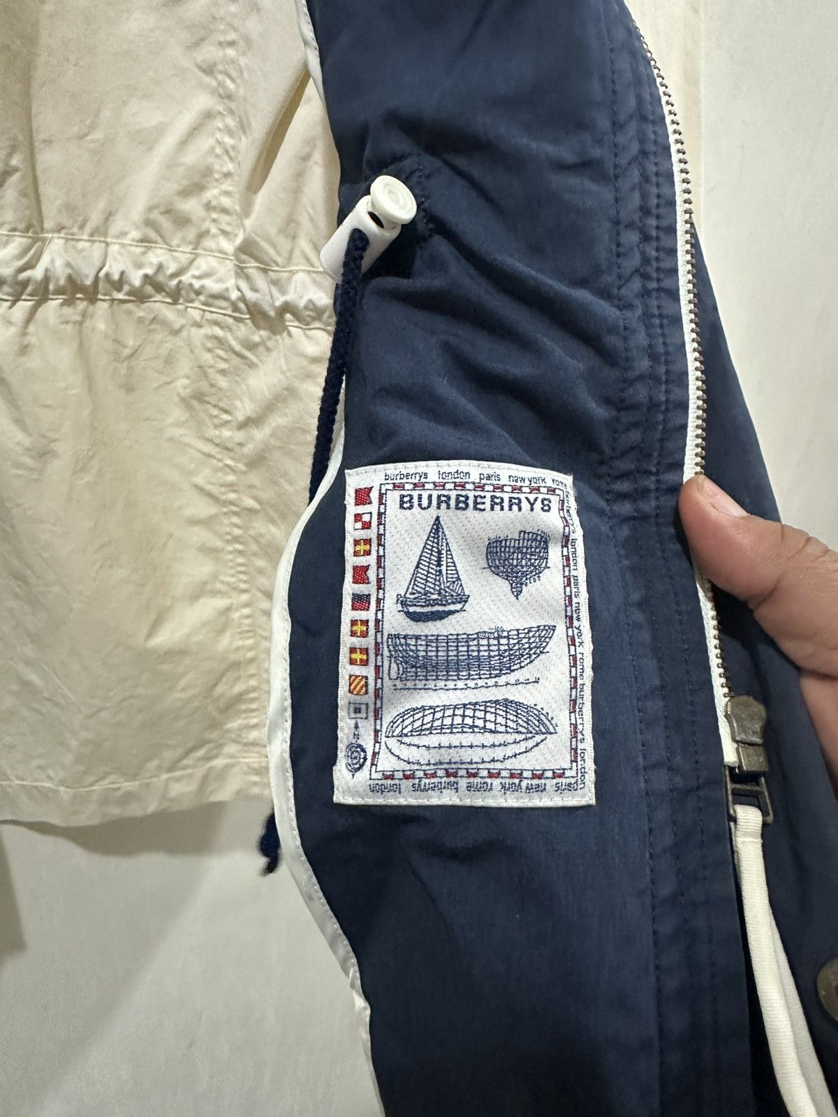Burberry × Burberry Prorsum × Vintage VTG Burberrys Sailing Jacket Size US M / EU 48-50 / 2 - 19 Thumbnail