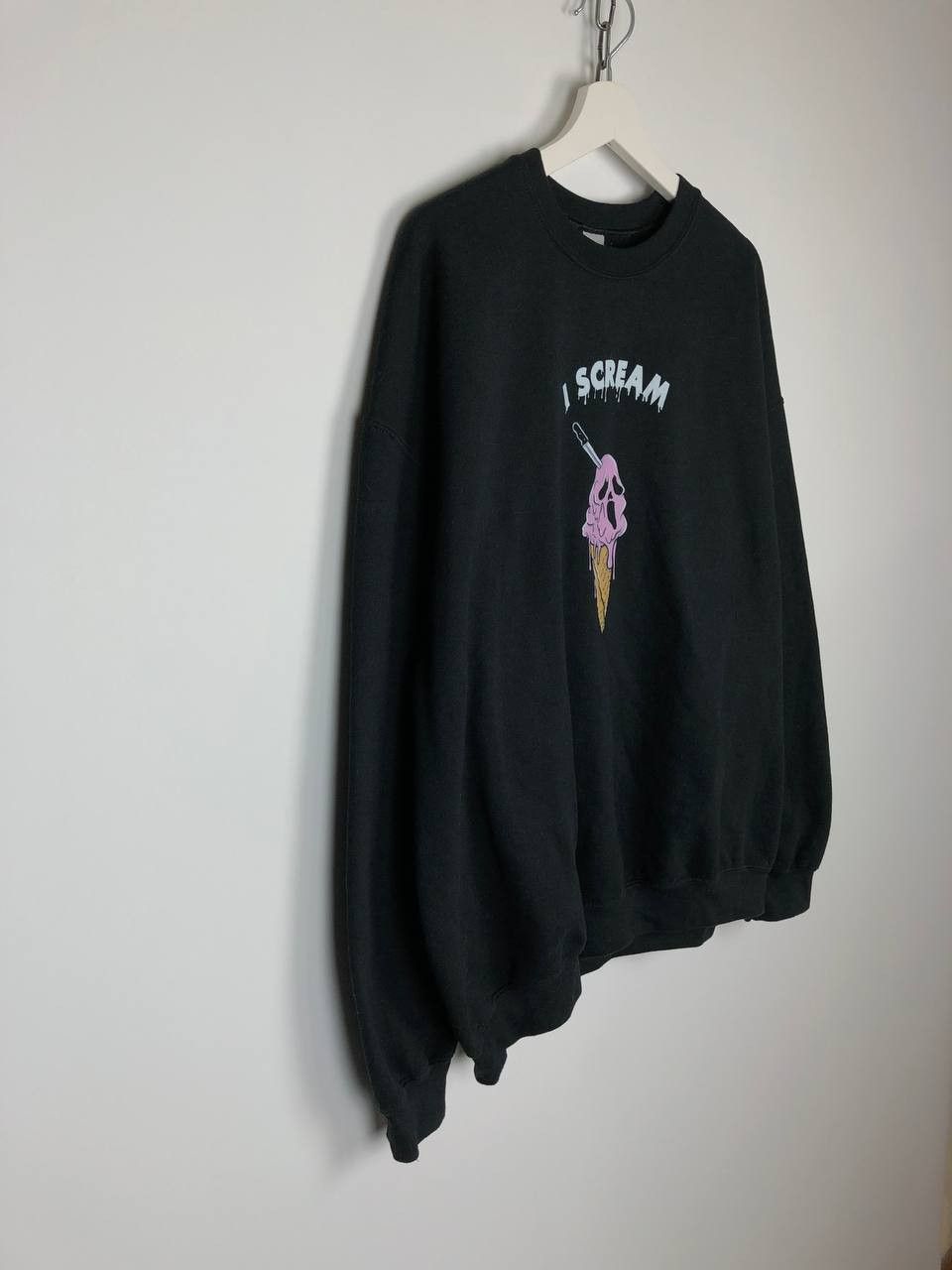 Gildan I SCREAM VINTAGE GILDAN SWEATSHIRT MERCH BLACK SIZE XL Size US XL / EU 56 / 4 - 5 Thumbnail