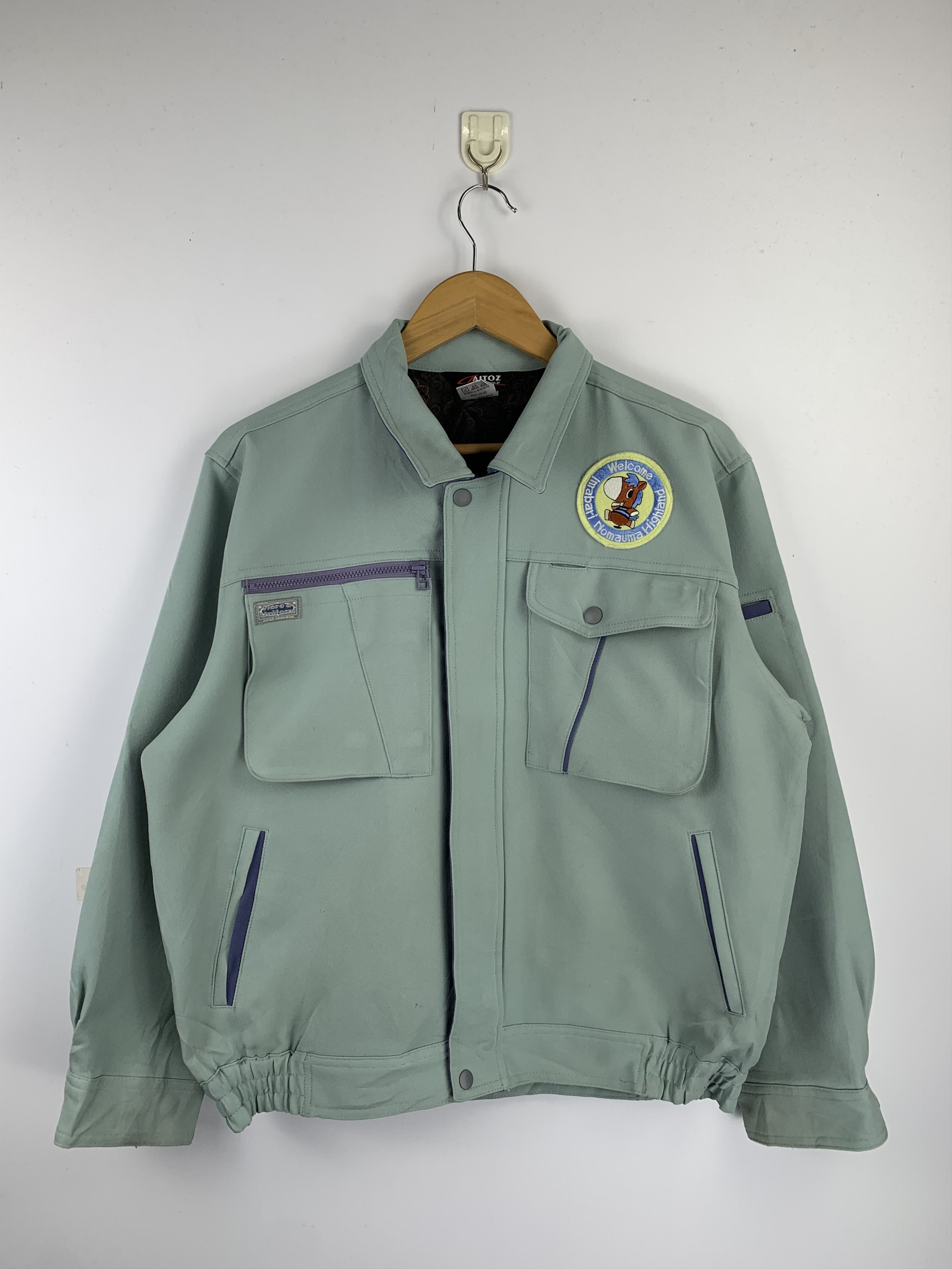 Japanese Brand Vintage Japanese Brand Workers Jacket J1535 Size US M / EU 48-50 / 2 - 1 Thumbnail